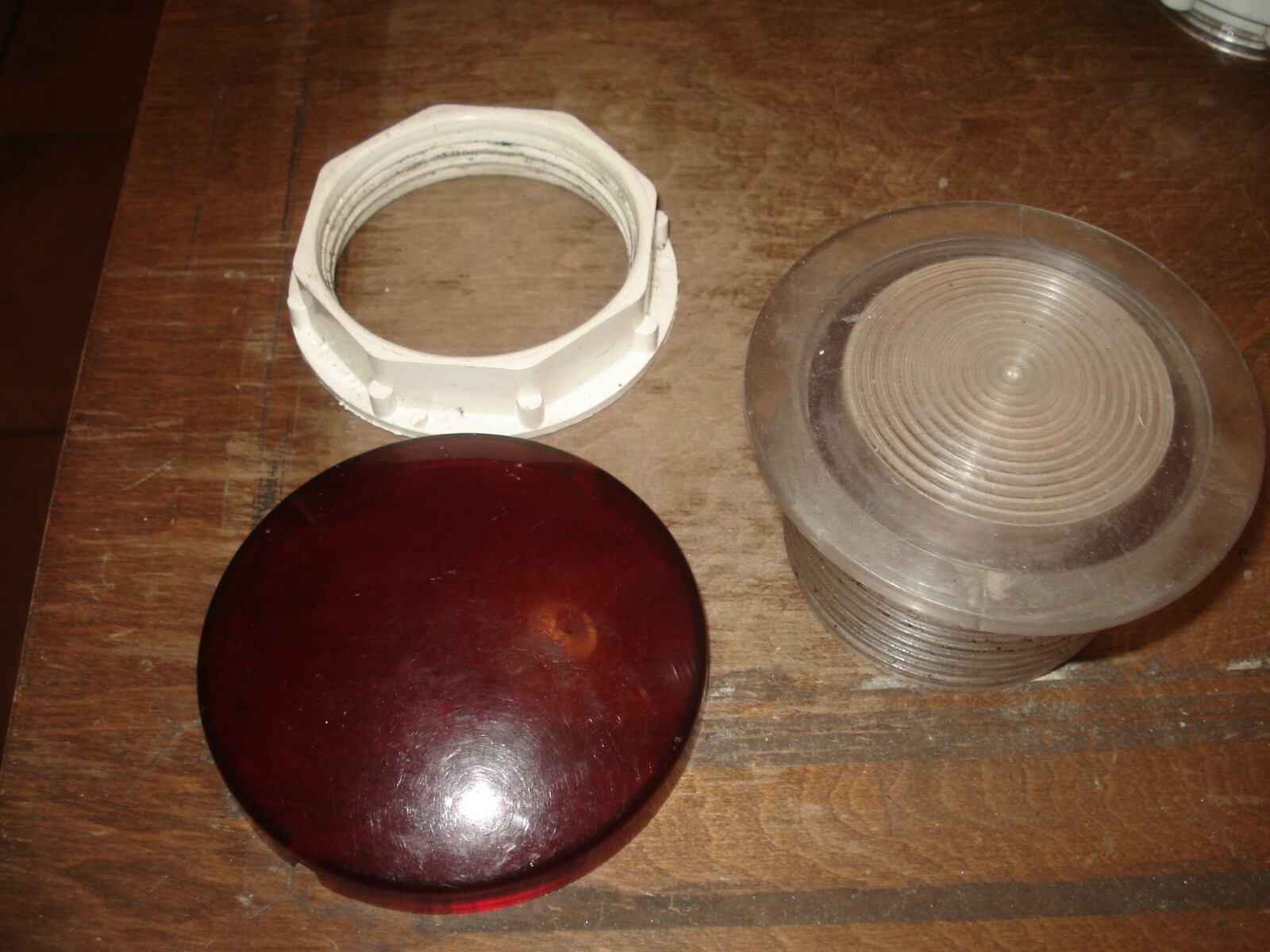 Light Spa/Hot Tub Wall Fitting Assembly w/ 1 lens (missing the back)
