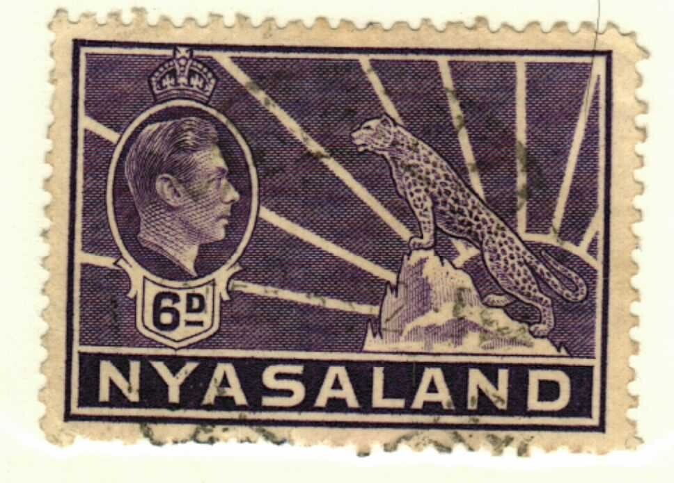 Nyasaland Protectorate #60 used