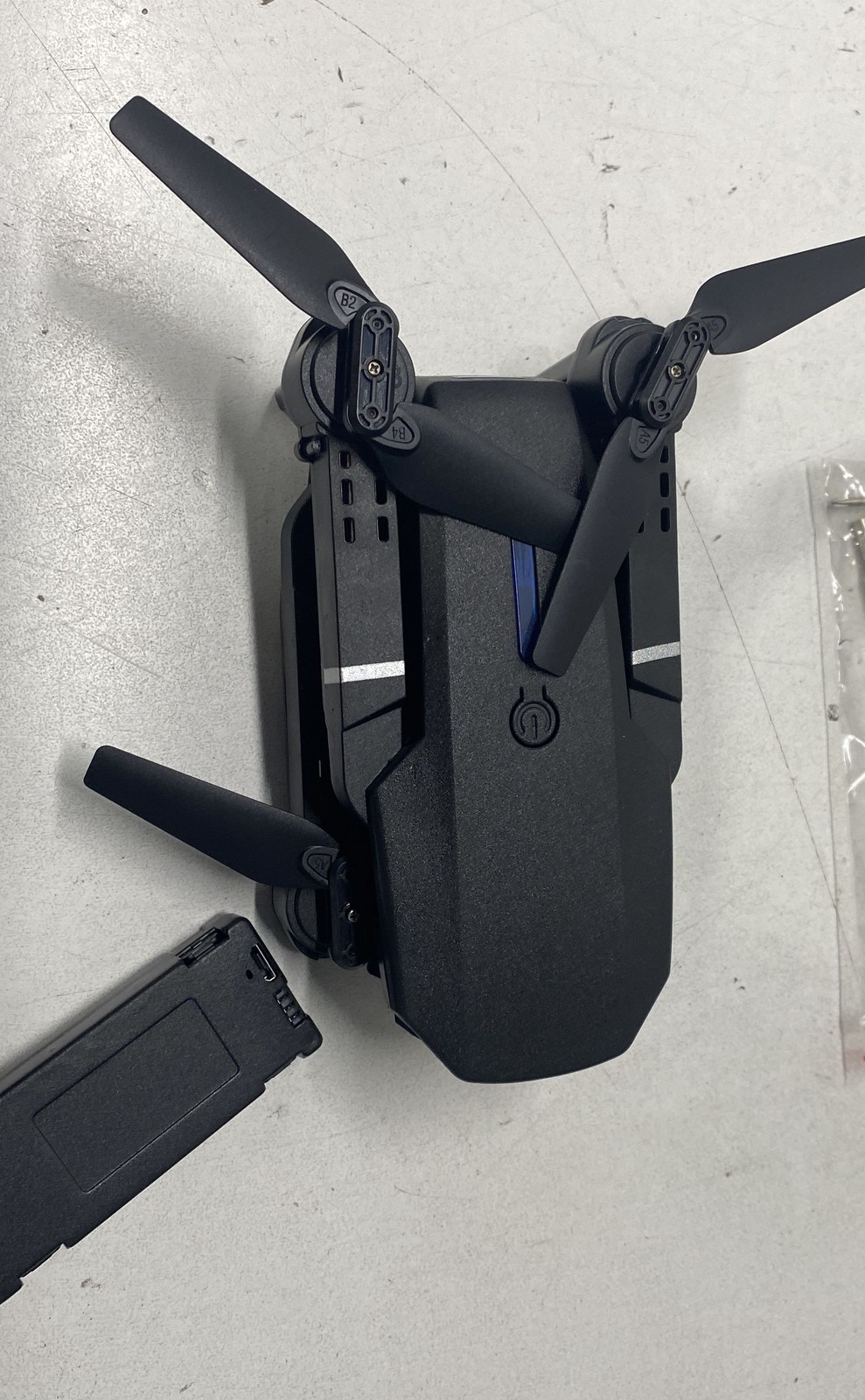 Drone Pro Folding Quadcopter Drone with Remote 2 Batteries and Case Tested