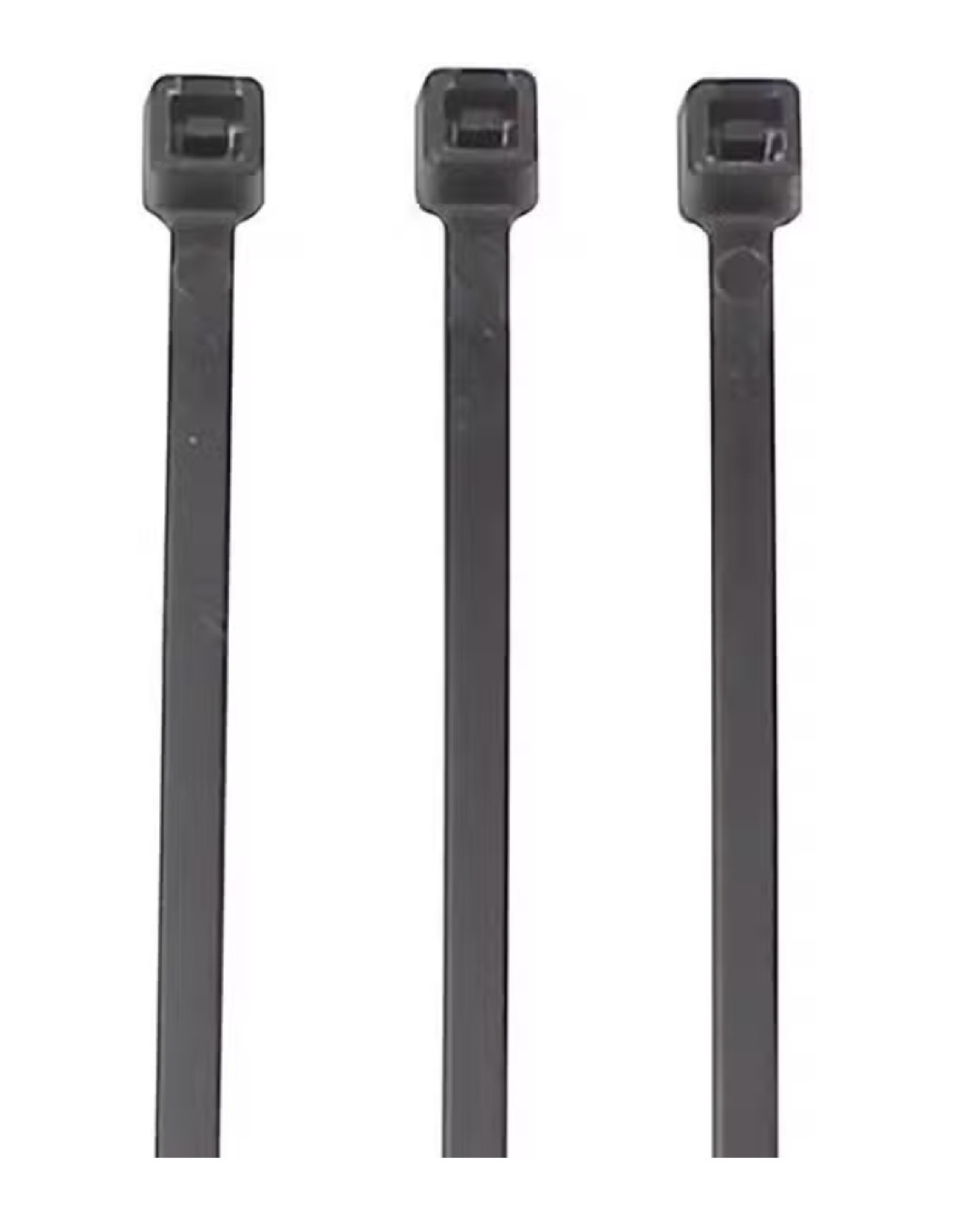 ProFleet 14.5-Inch Black Nylon Tie Straps, 50 lbs Tensile Strength, 5-Pack, P...