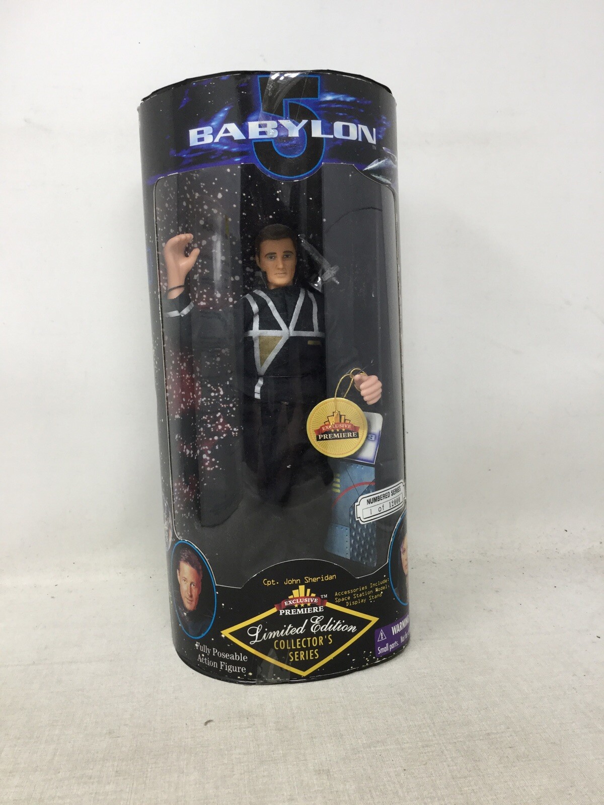 Babylon 5 - 9" Cpt. John Sheridan-Limited Edition(1997) New