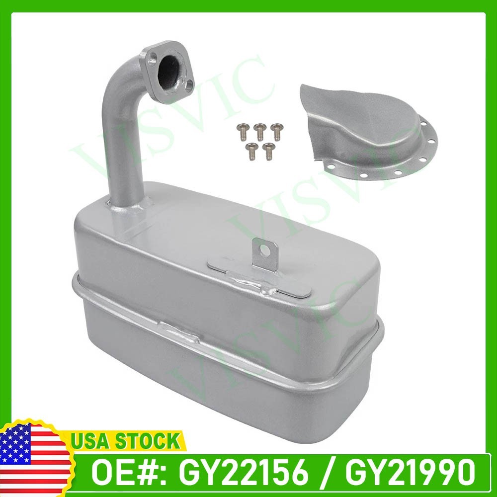 Muffler For John Deere 107S D105 D110 E100 E110 X125 X126 X145 Tractors GY21990