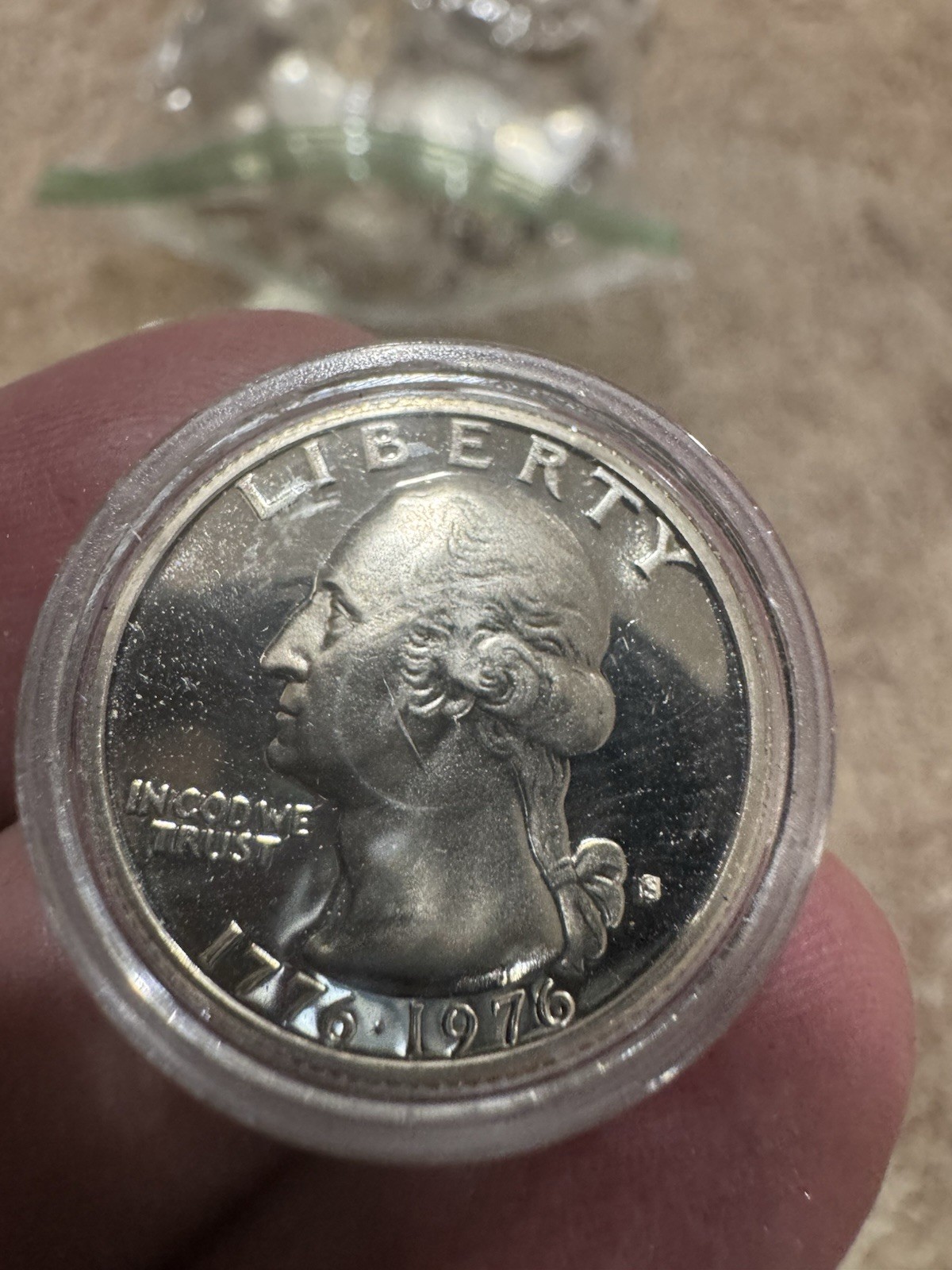 1976-S 25C Silver DCAM (Proof) Washington Quarter