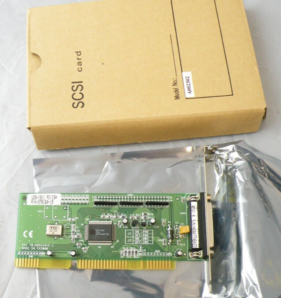 NOS  SCSI UDS-IS11 PC/ISA SCSI Card P/N 970160-16