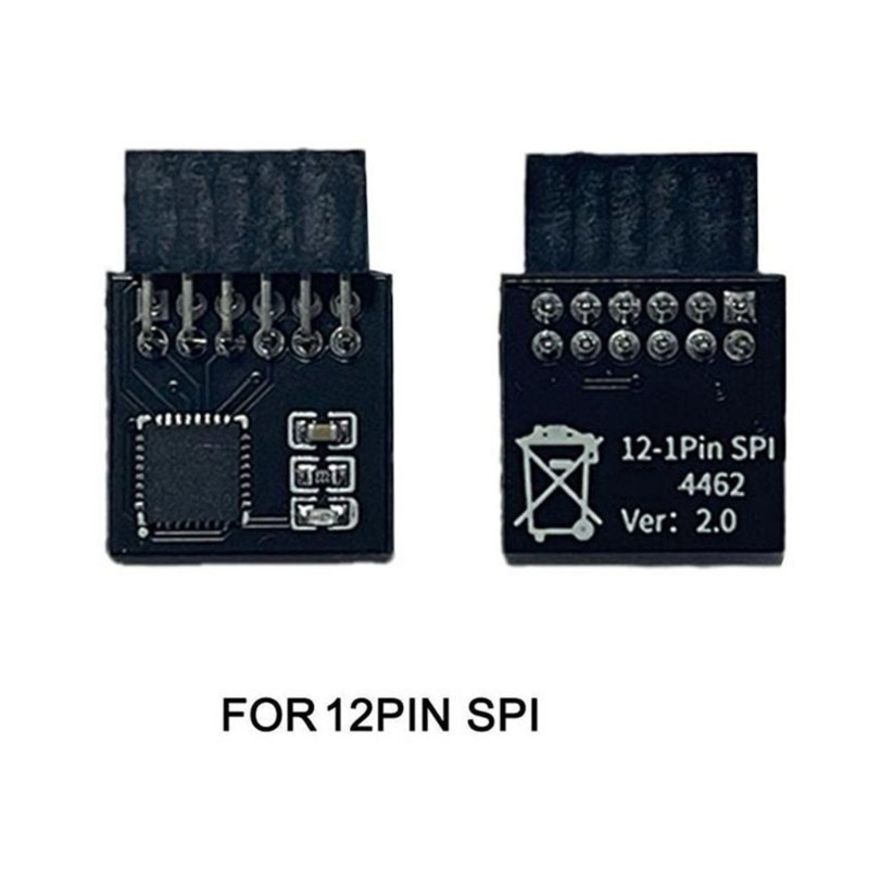 12Pin TPM2.0 Module Cryptographic Processor TPM2.0 Encryption Security Module