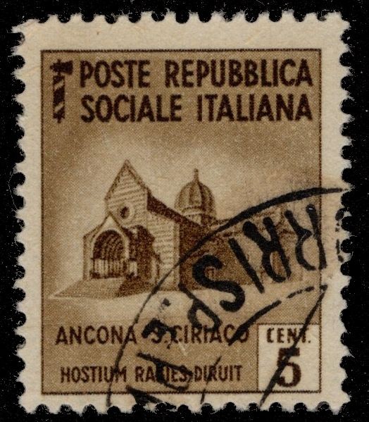 ITALIAN SOCIAL REPUBLIC 22 - Church of St. Ciriaco, Ancona (pc45373)