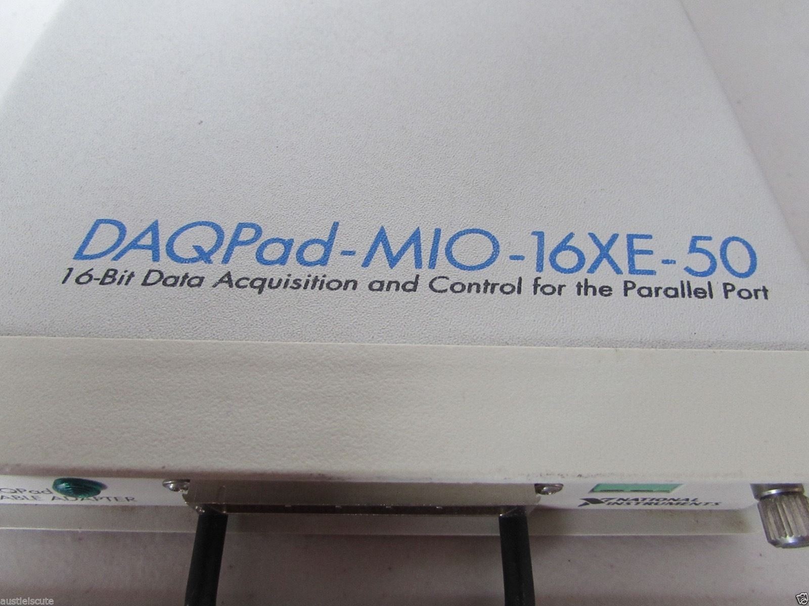 National Instruments DAQPad-MIO-16XE-50 Parallel Port Control