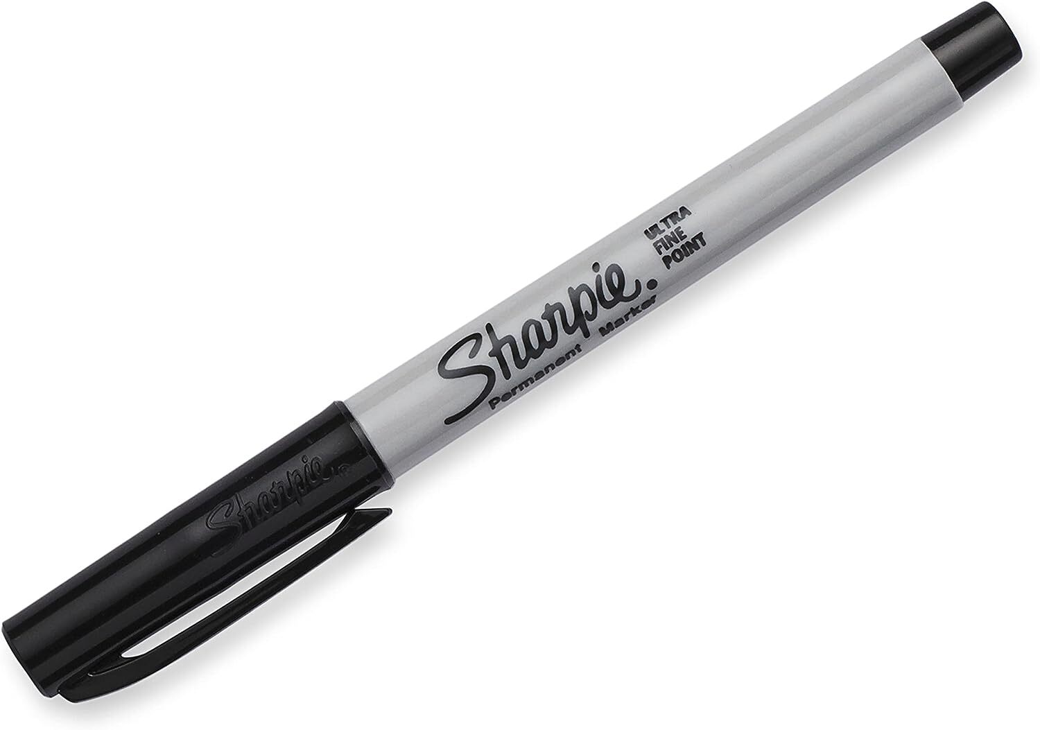 SHARPIE 37161PP Permanent Markers, Ultra Fine Point, Black, 2 Count