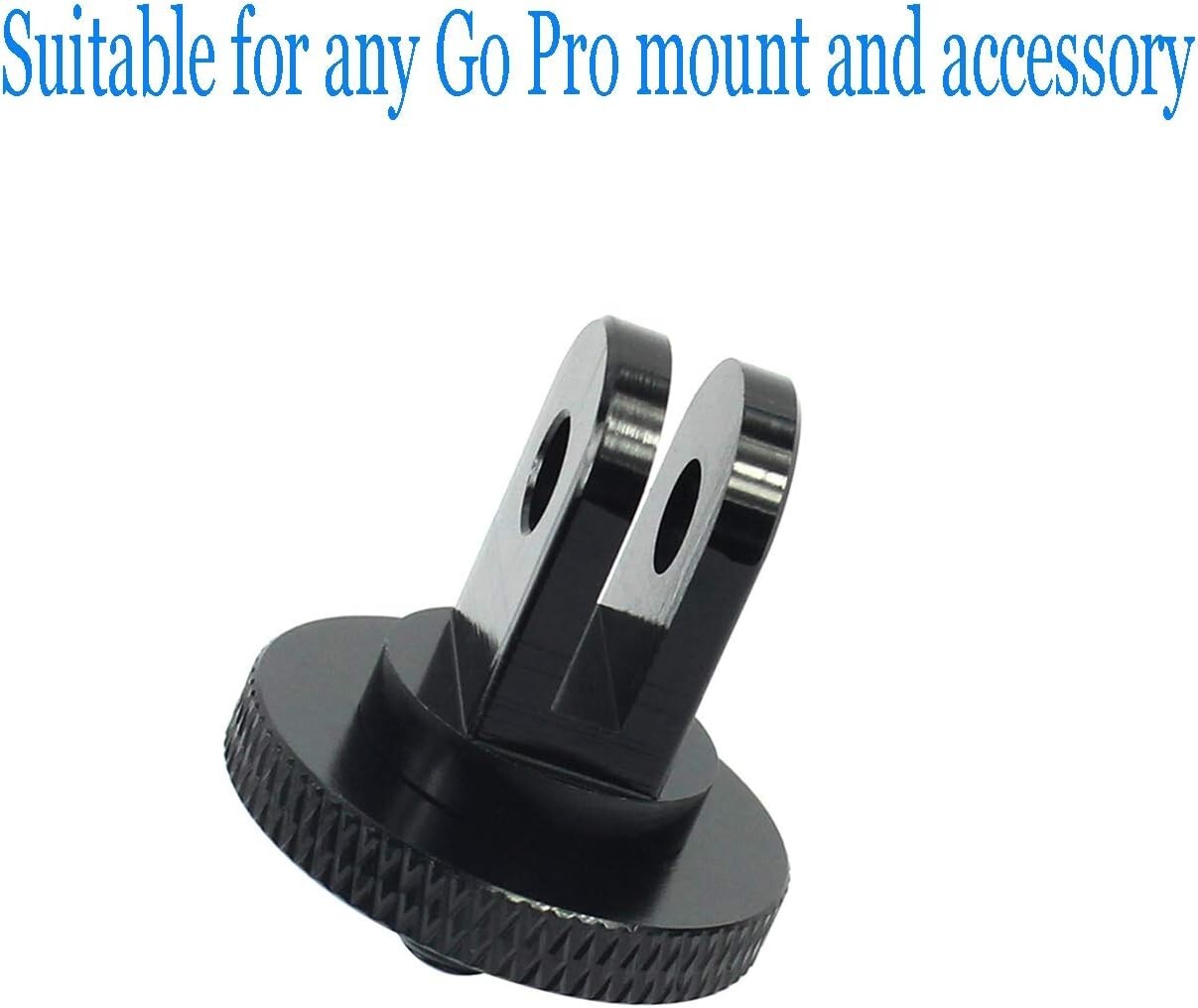 Camera Tripod Mount for Gopro Adapter, 2Pcs 1/4-20 Screw Conversion Adapter For