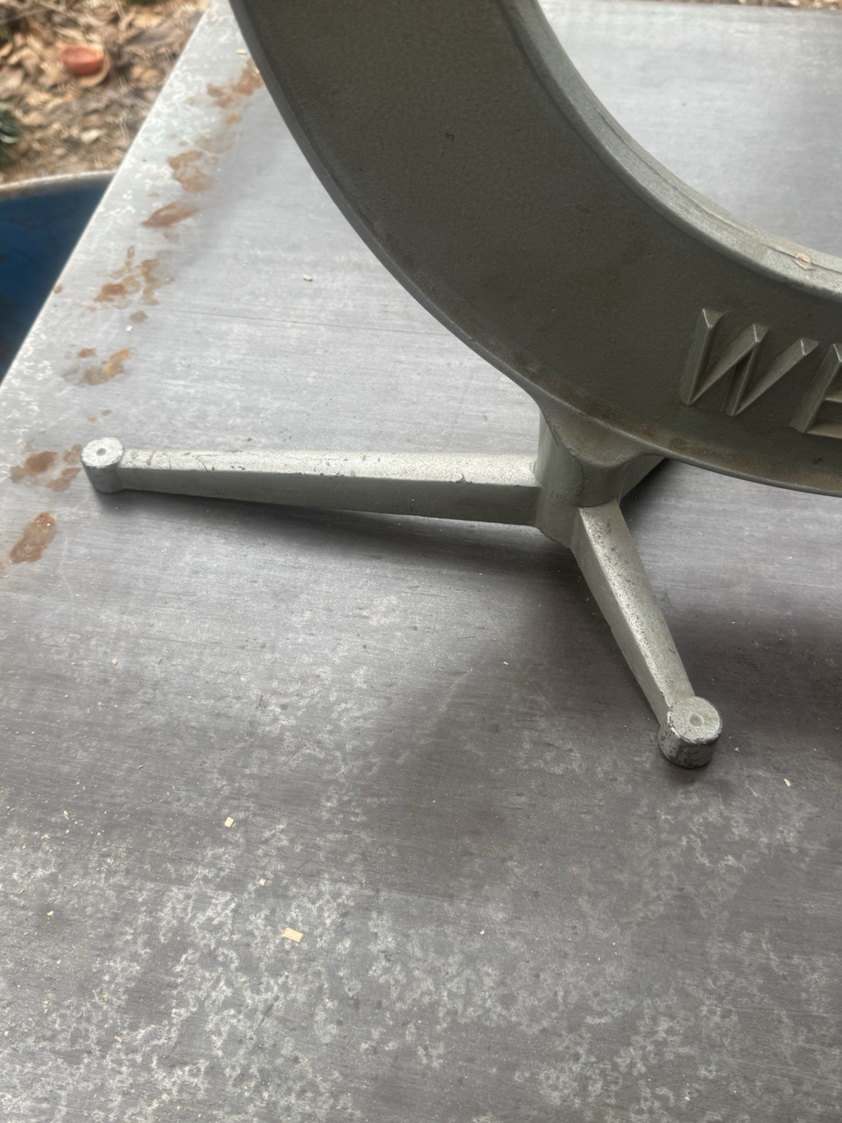 c. 1960s Welch Demonstration Micrometer. 33” Long, 17” Tall. 9” Deep.