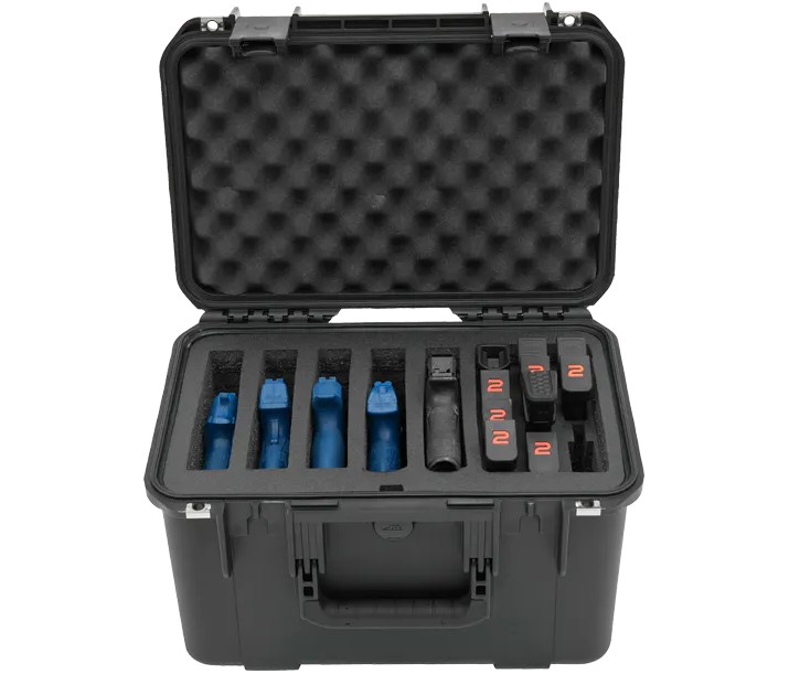 SKB iSeries 1610-10 Five Handgun Case - Black