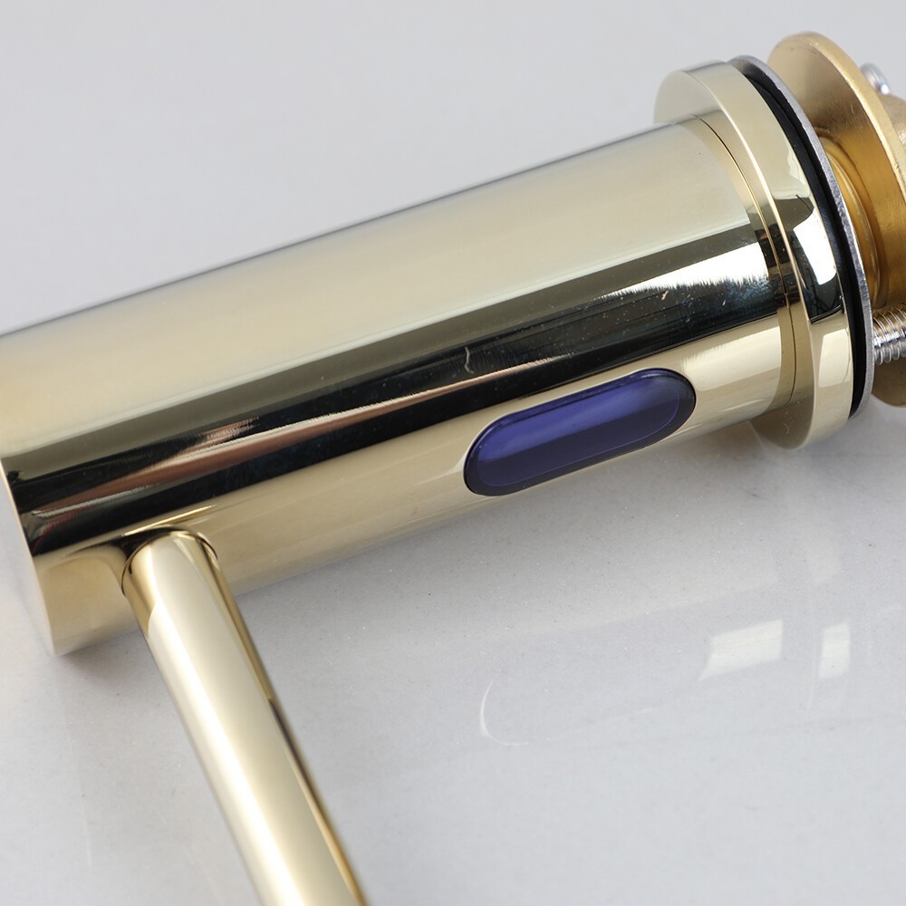 500ML Kitchen Sink Soap Dispenser Gold Automatic Sensor DispenserDeck Mounted [