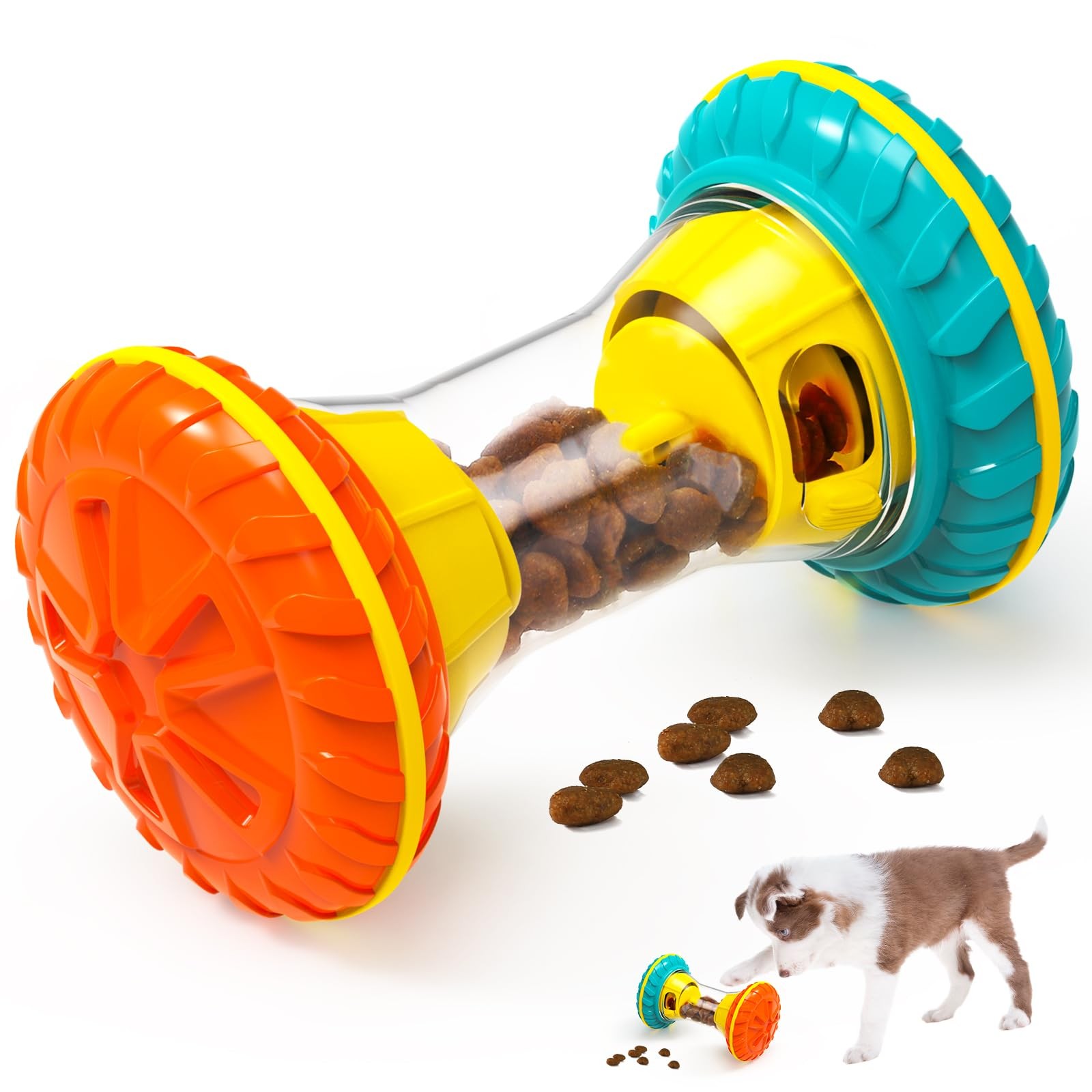 BoYoYo Interactive Dog Puzzle Toys for Boredom, Dogs Enrichment Toy to Yellow
