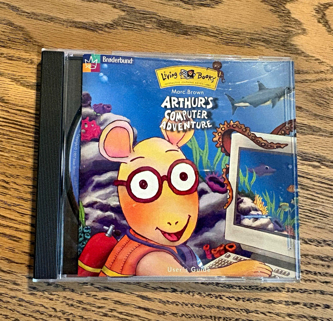 Arthur’s Computer Adventure PC CD-ROM Living Books Broderbund Complete Win Mac