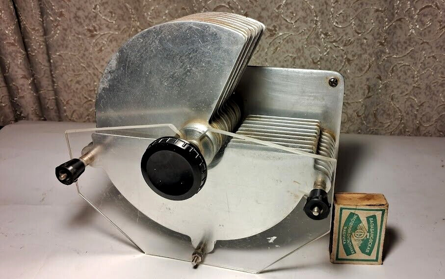 Rare Vintage Variable Capacitor Demo School Educational Loft Russian USSR 70s