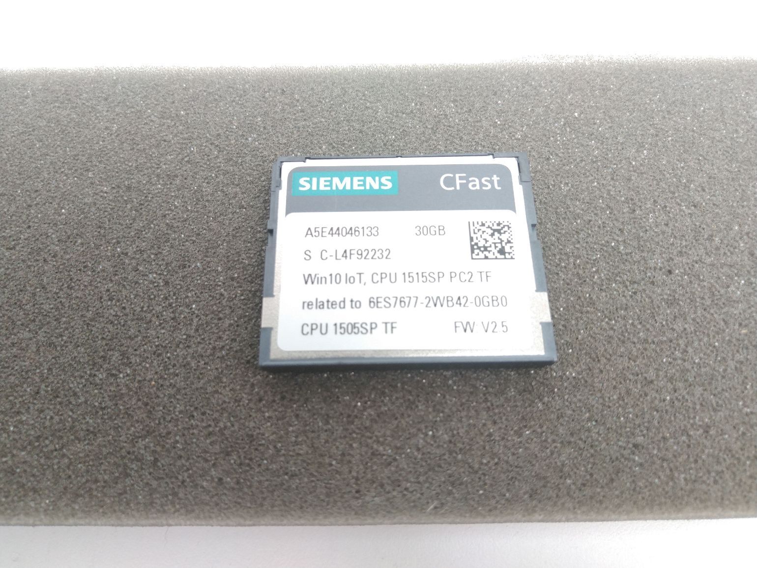 Siemens 6ES7648-2BF10-0XK1 SIMATIC CFAST Memory Card 30GB