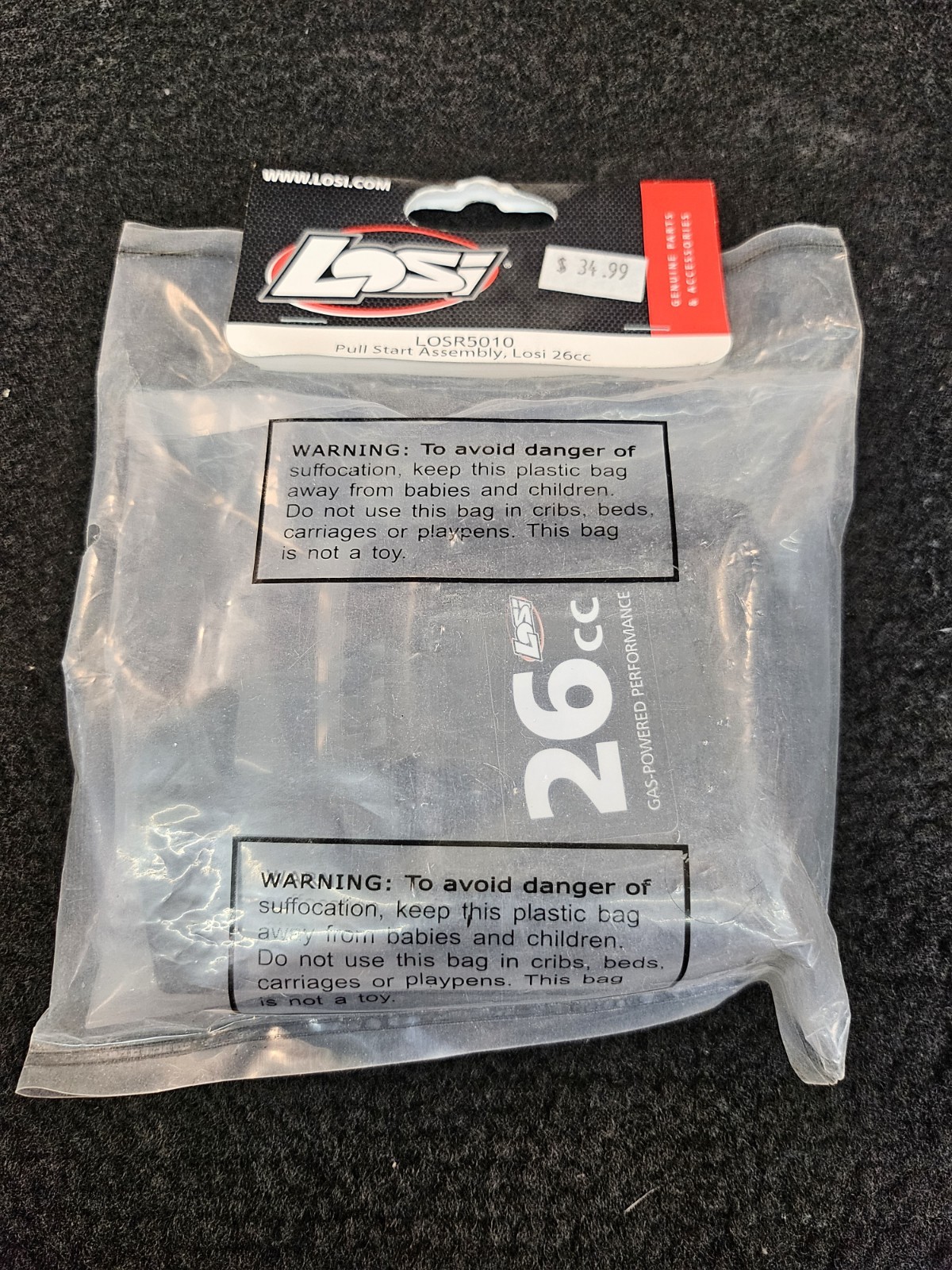Losi Pull-Start Assembly, Losi 26cc LOSR5010