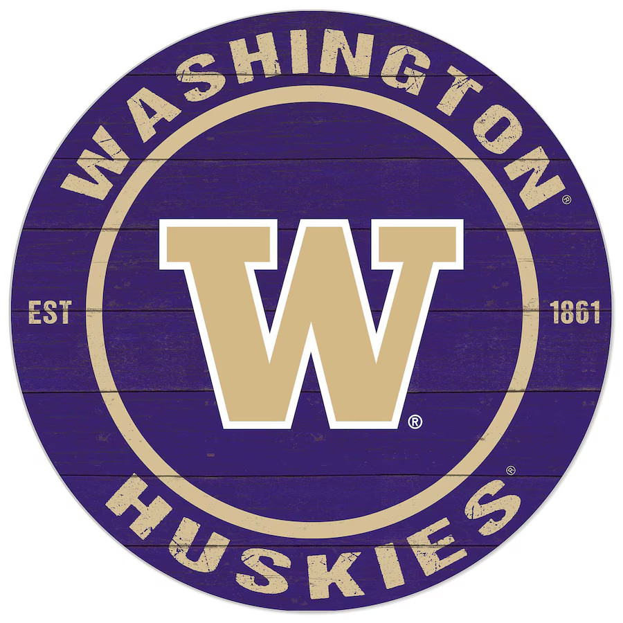 Washington Huskies NCAA Weather Resistant Vinyl Die Cut Sticker Decal 05