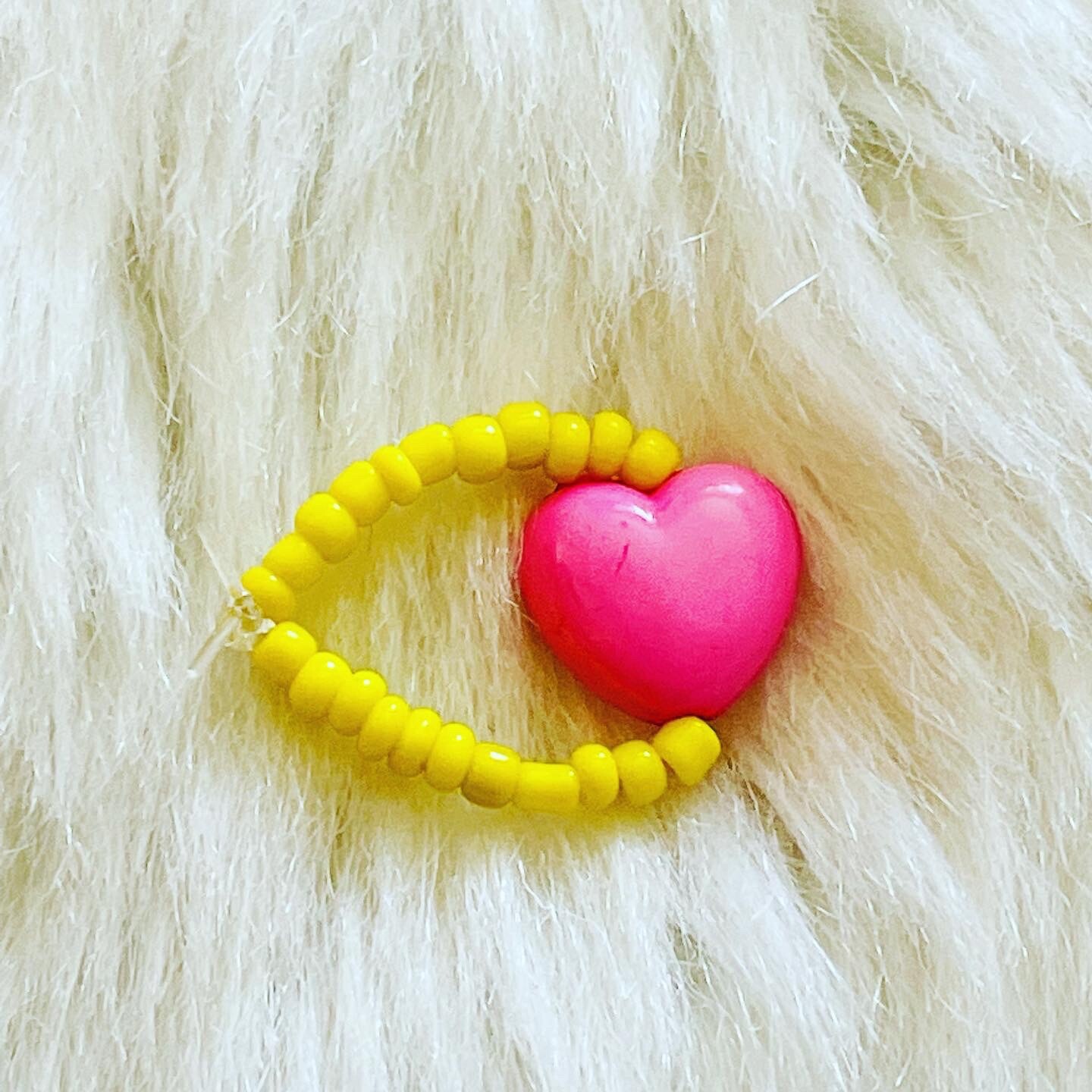 Super Cute Colourful Beaded Toe Ring Party Festival Beach Boho Retro Vibes - 1