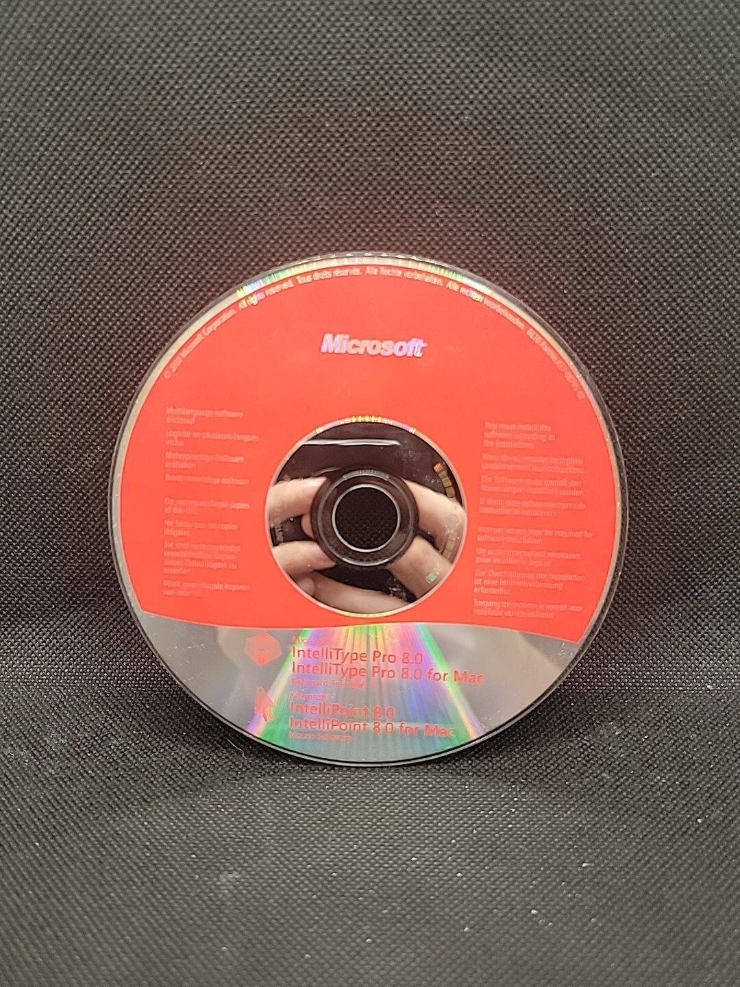 Microsoft IntelliType Pro 8.0 Software CD ROM