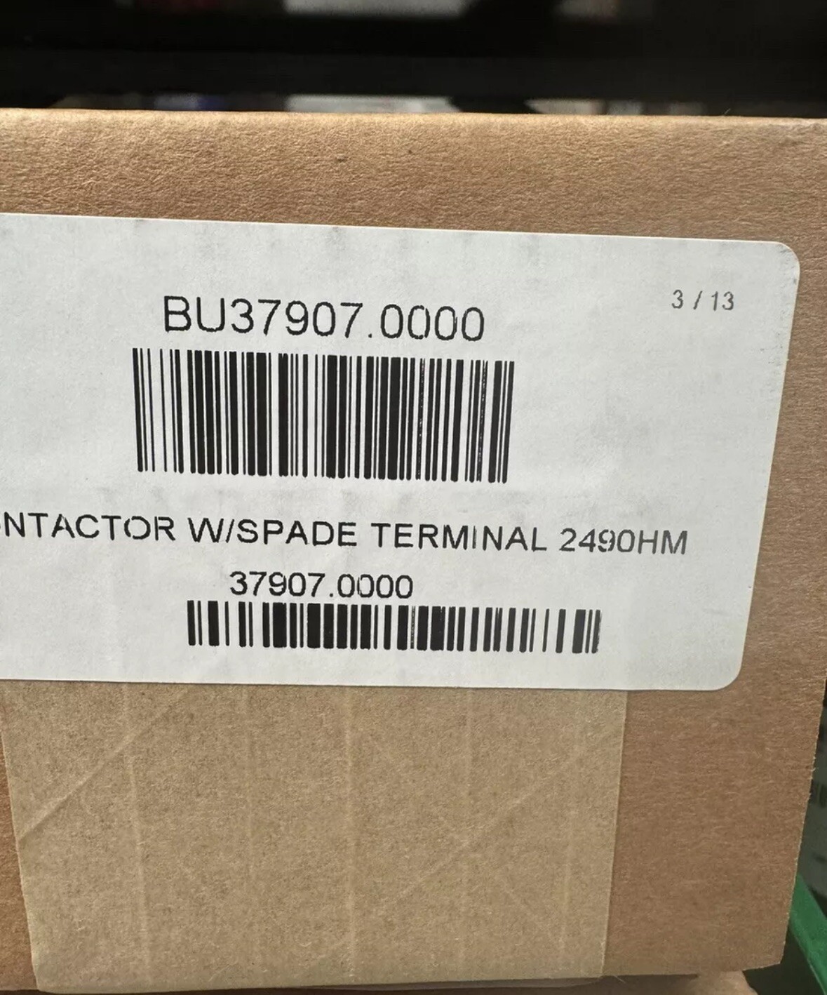 BUNN 37907.0000 CONTACTOR 120V COIL, 50/60HZ, 30 APM, 2POLE..GENUINE OEM..NEW