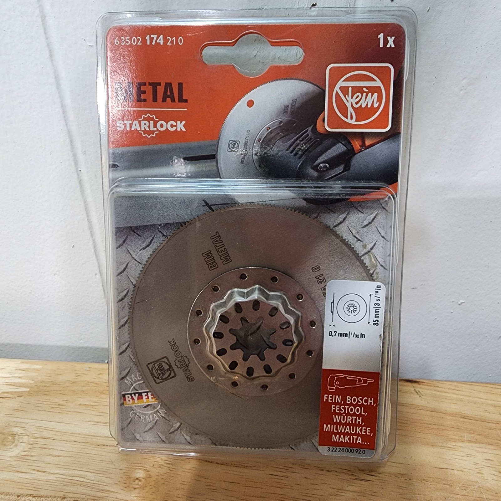 FEIN Multi Tool Blade Attachment 63502174210