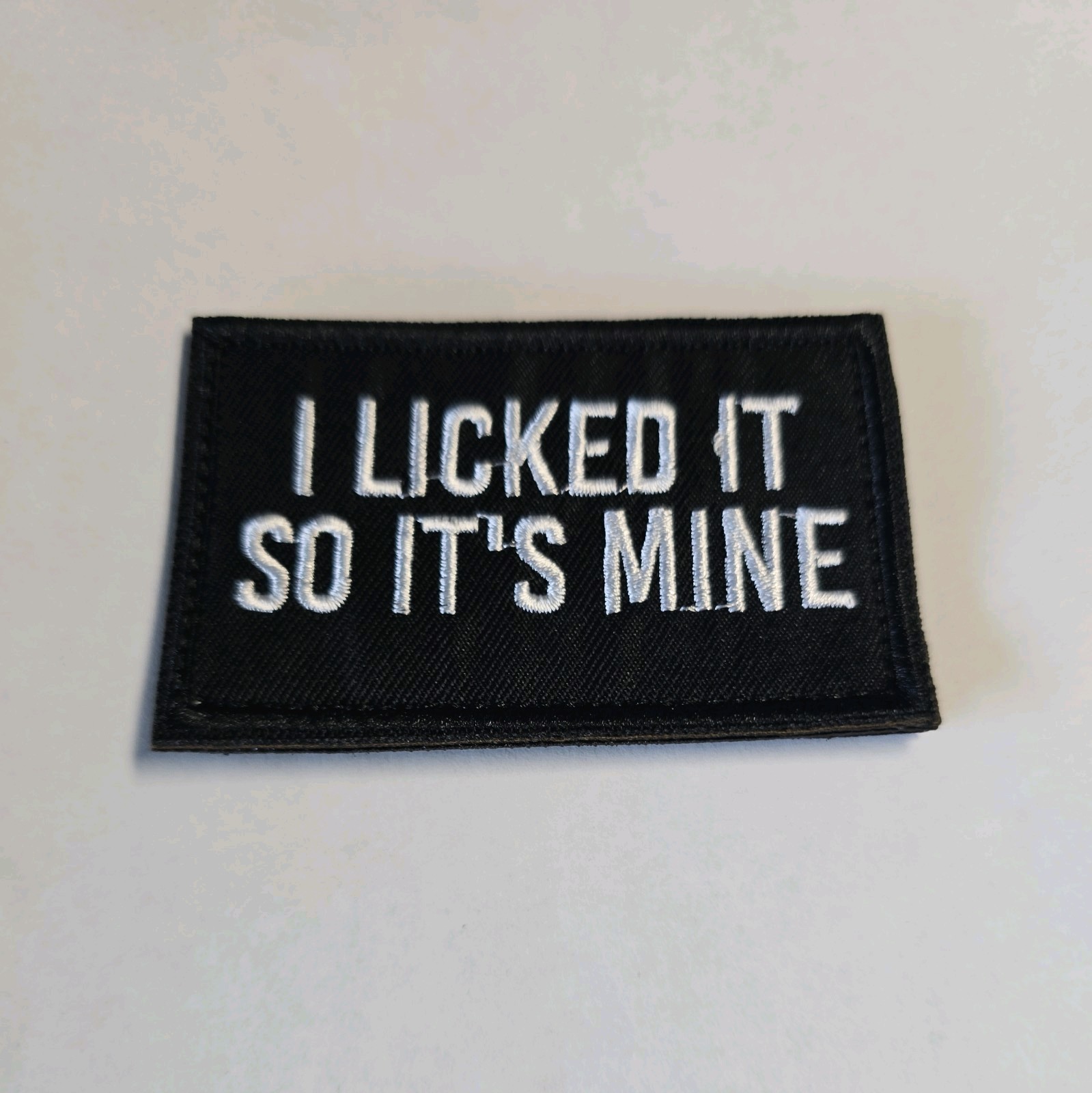 I licked it Hook Loop Morale Patch 2x3