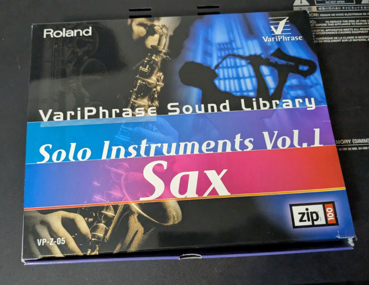 Roland VP-Z-05 VariPhrase Solo Instruments Vol 1 for Roland VP-9000 - rare!