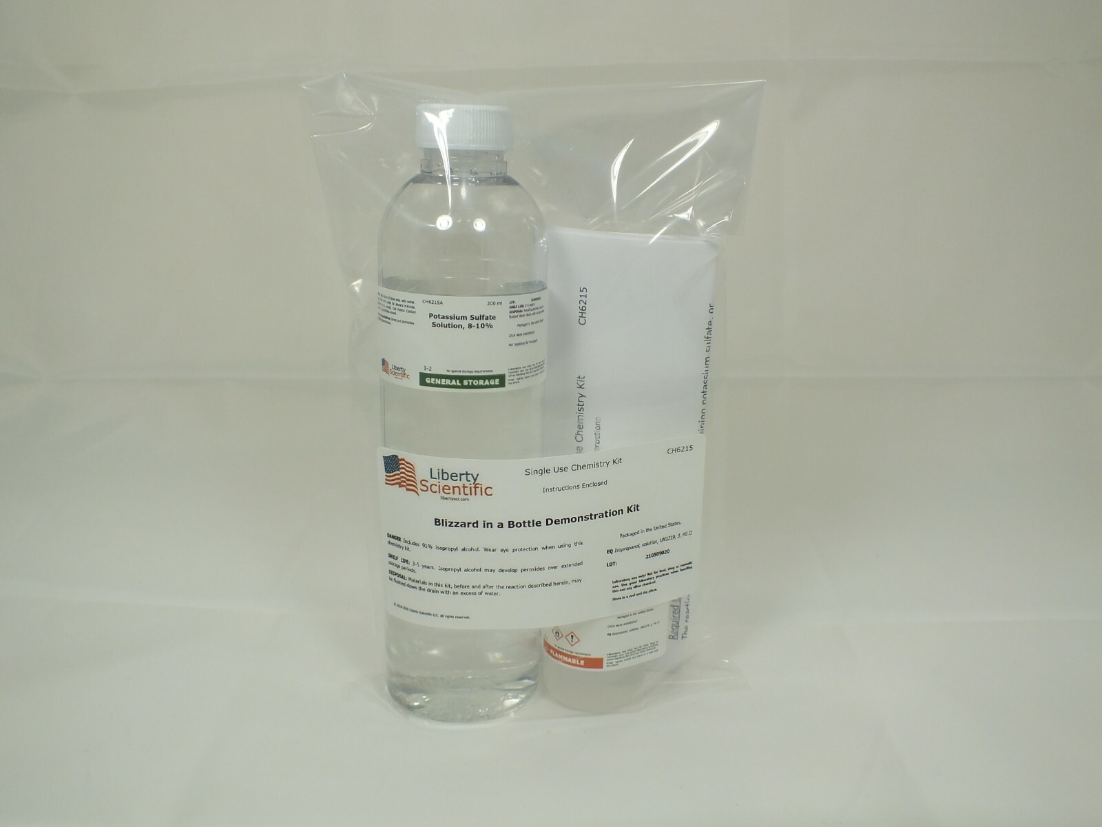 Blizzard in a Bottle Single-Use Chemistry Kit
