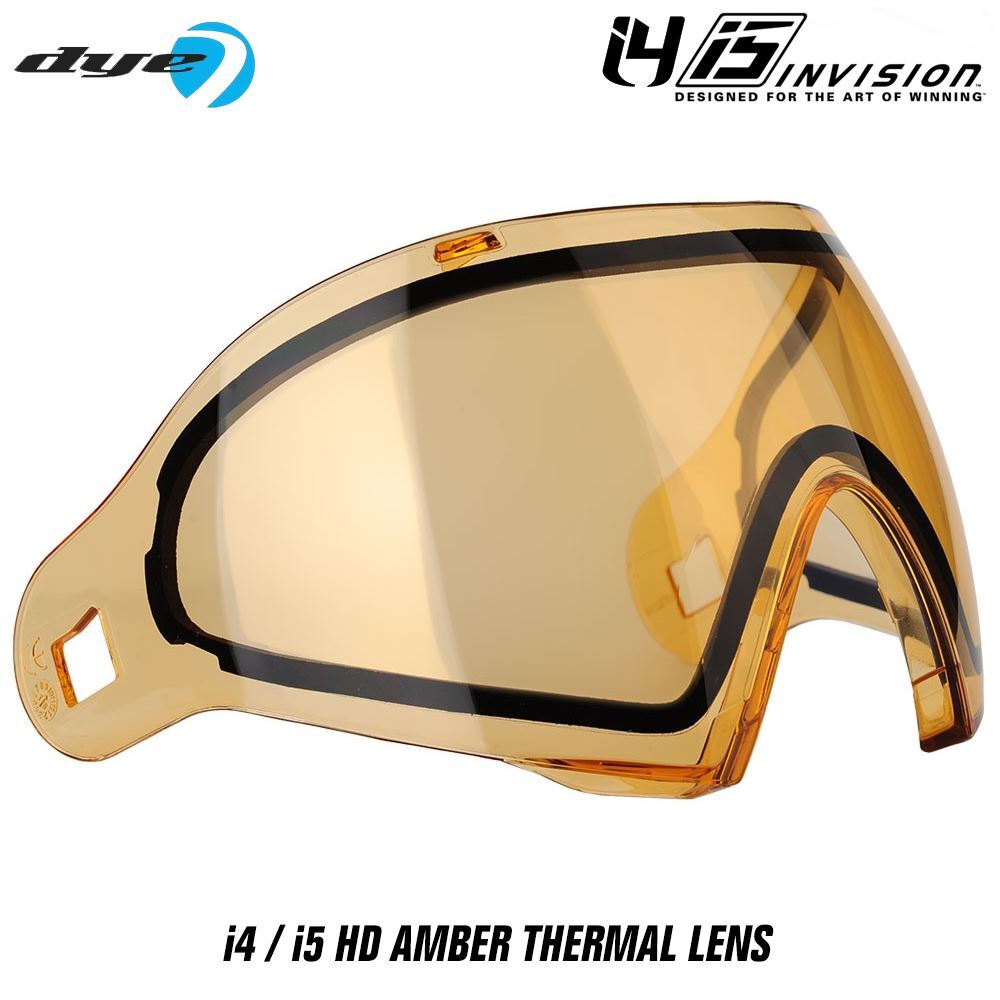 Dye I4  I5 Replacement Paintball Goggle Thermal Lens - High Defenition
