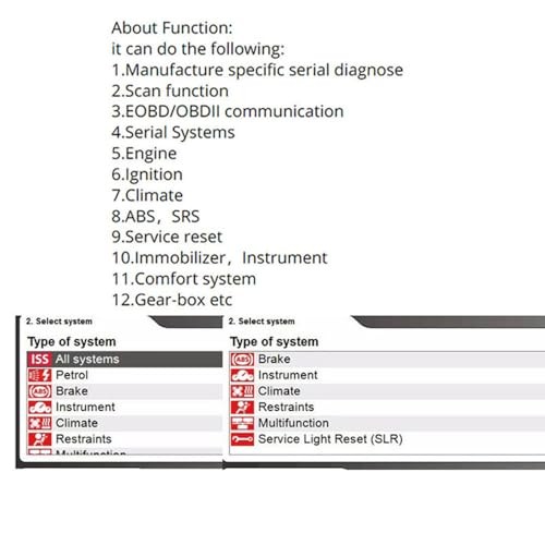 Obd2 Scanner Diagnostic Tool Full System Function Bluetooth Check multidiag pro