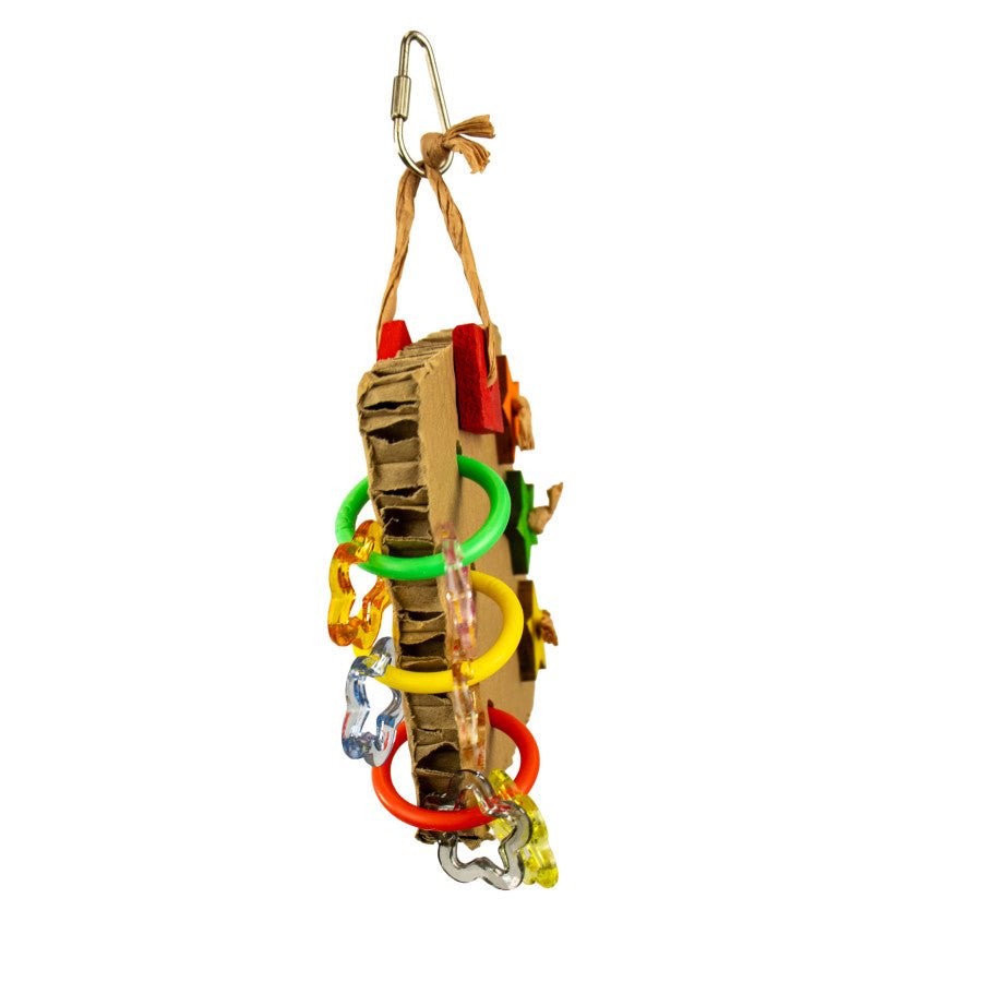 A&E Cages Happy Beaks Paperback Peck-a-Page Bird Toy