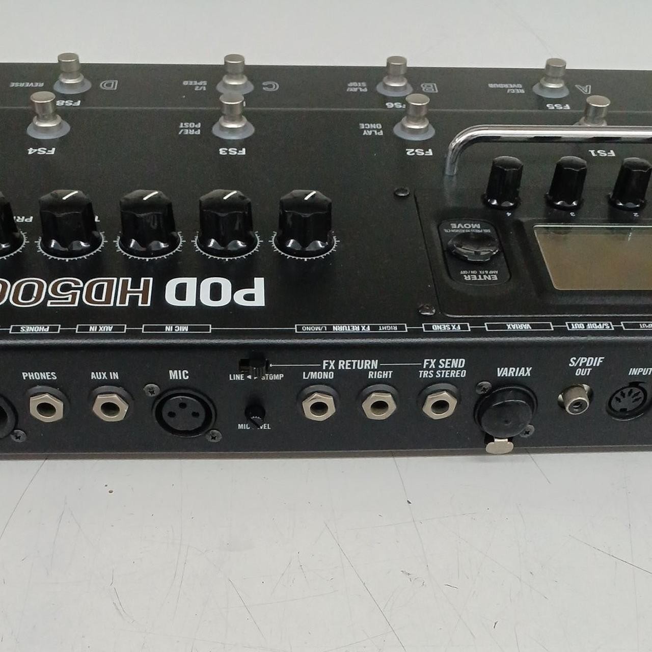 Line 6 POD HD500X Multi-Effects Guitar Processor Used