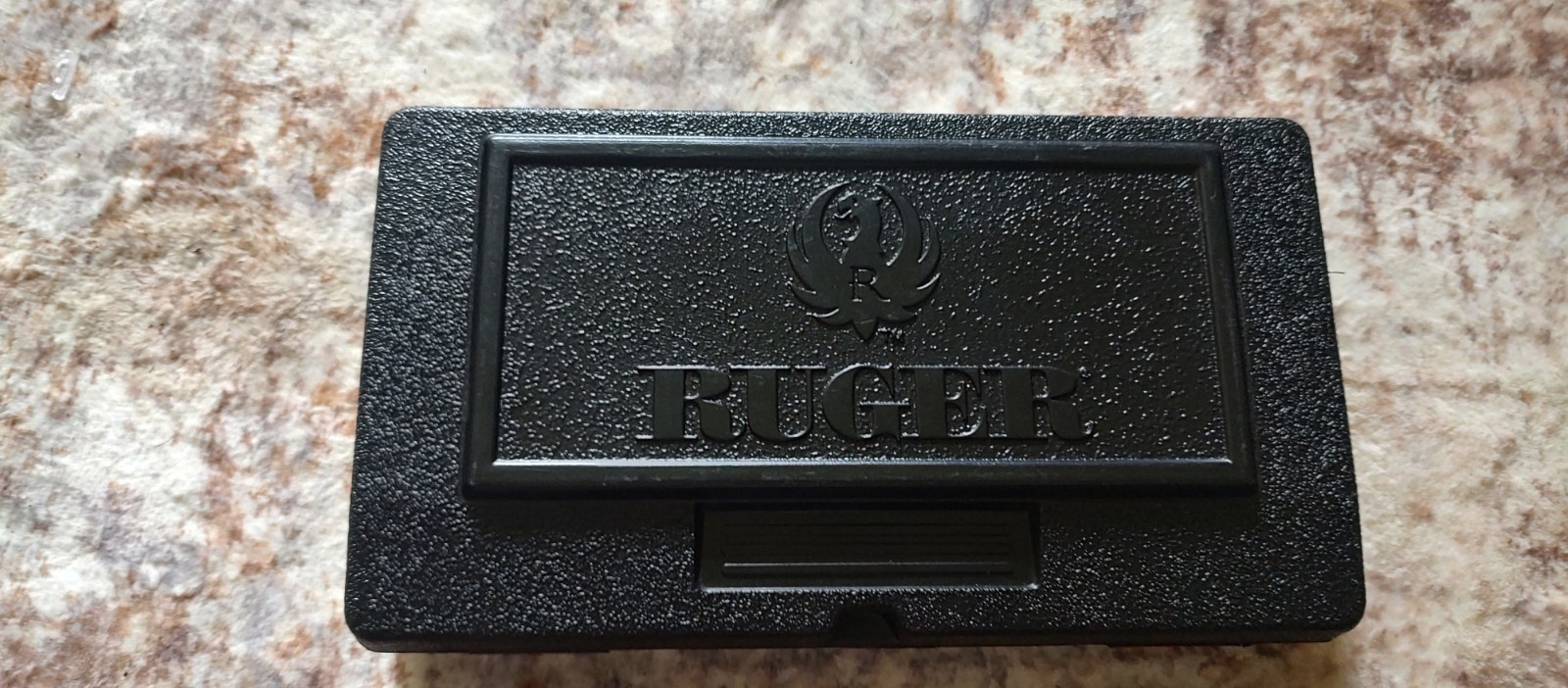 Factory Ruger .45 Auto Hard Black Plastic Case For KSR45 Only