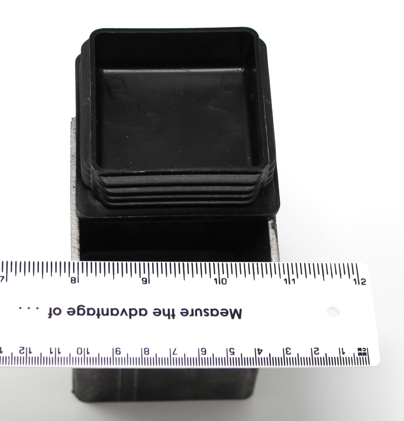 3" Square Tubing Heavy Duty Plastic Plug End Cap Insert 3x3 8-14 Tube Pipe Post