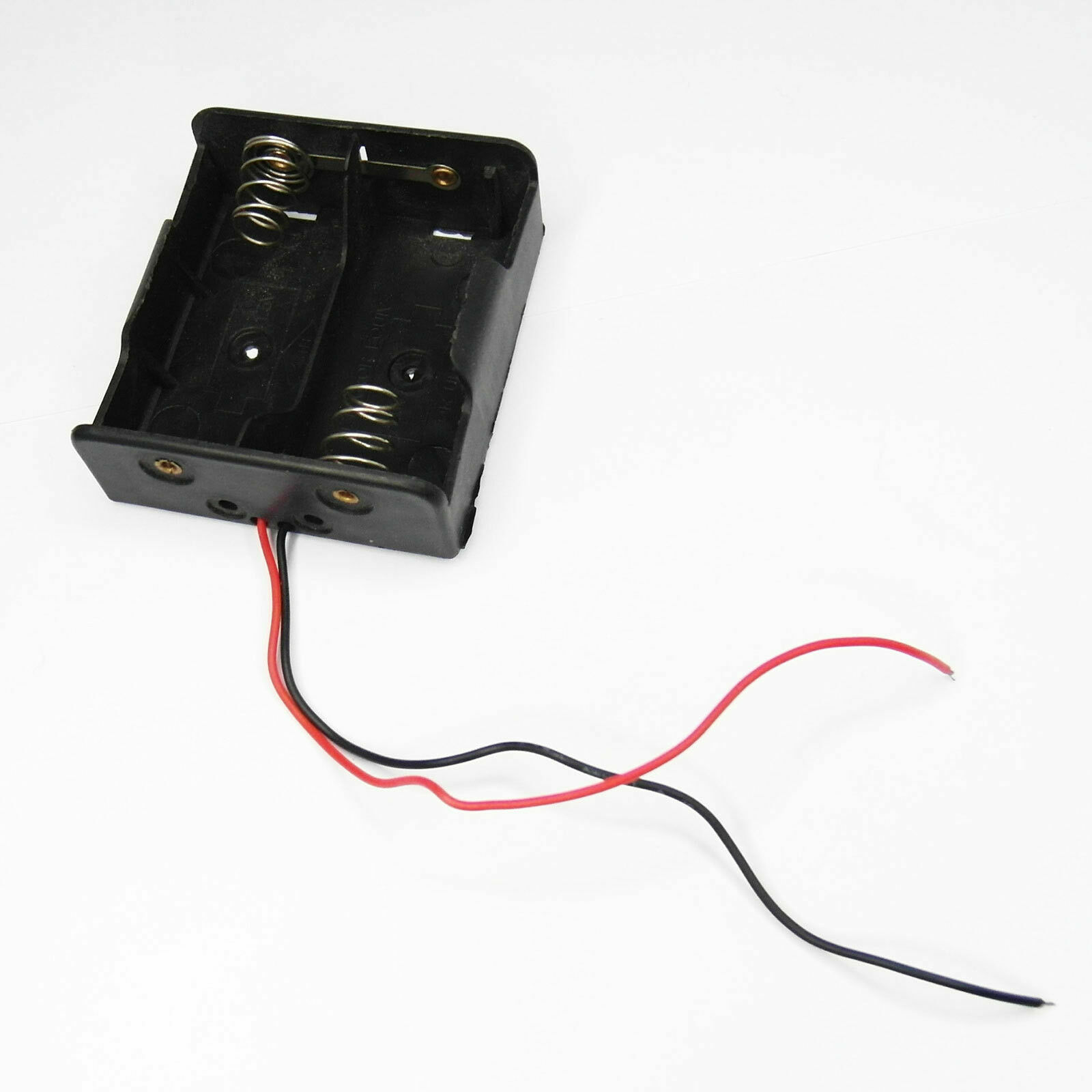 1x Battery Clip Holder Case Box For 2 x C Size cell R14 with 6" Wire Lead