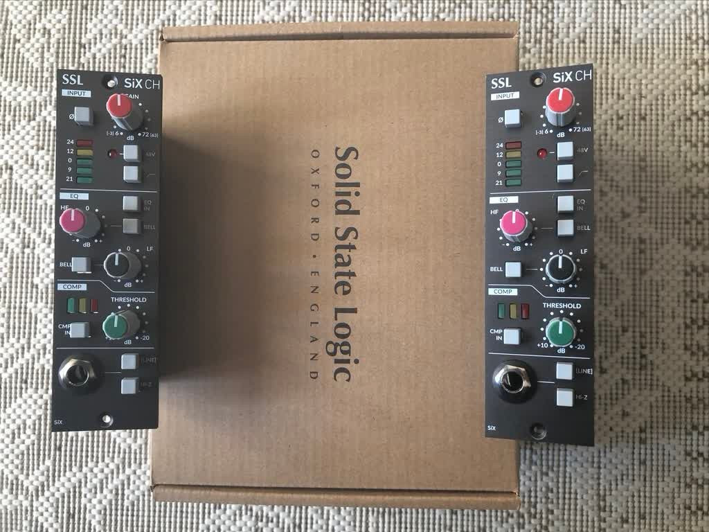 SSL 500-Series SiX Channel Strip, 2x (price per 1 unit, 5% discount for 2)