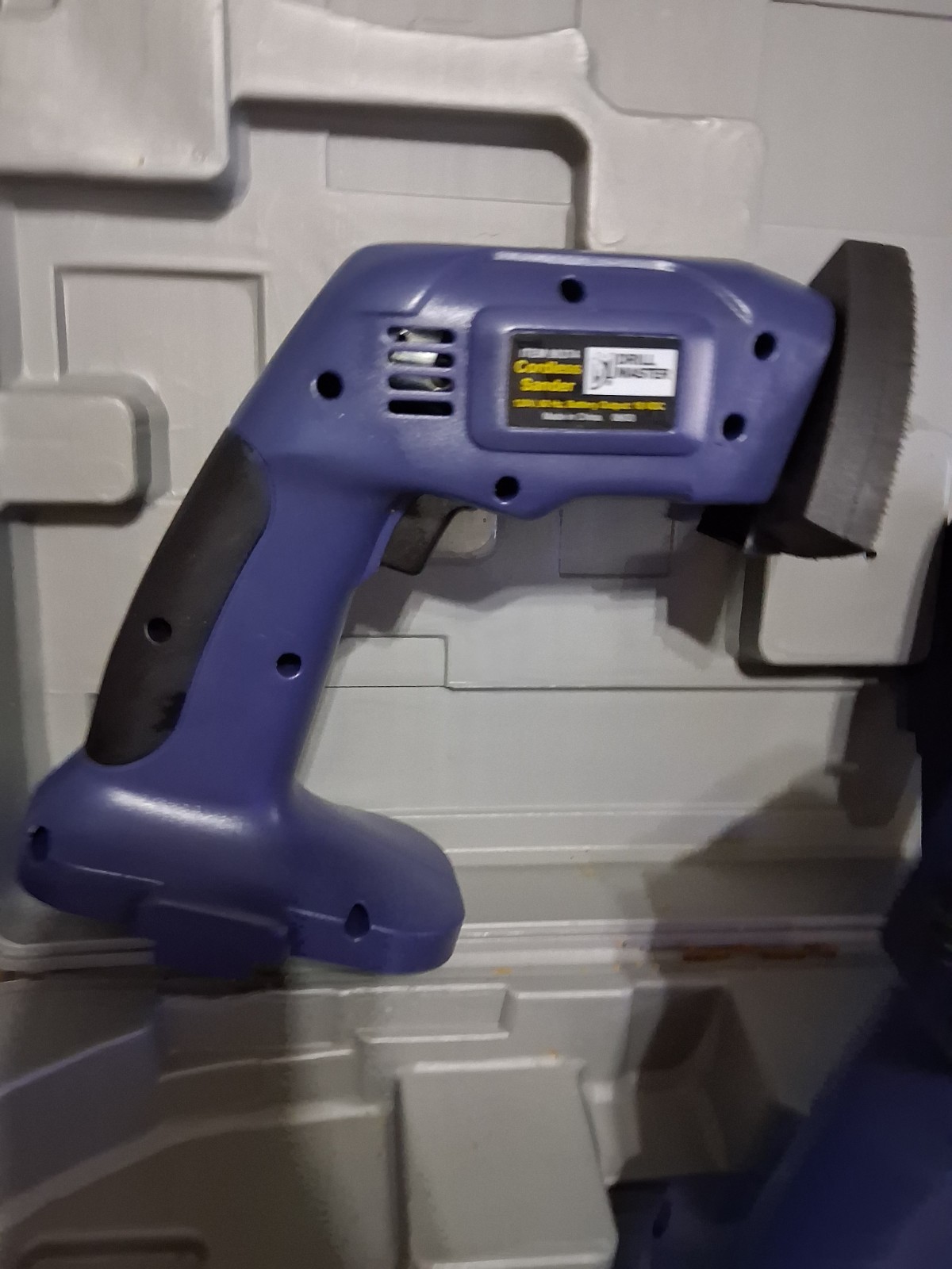 Drill Master Cordless Tool Combo W/ Case 18V Jigsaw Sander Flashlight No Battery