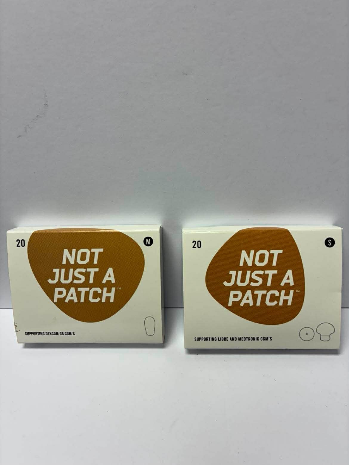 2 Dexcom CGM G6 Patches Size Medium Not Just A Patch 20 Count Each