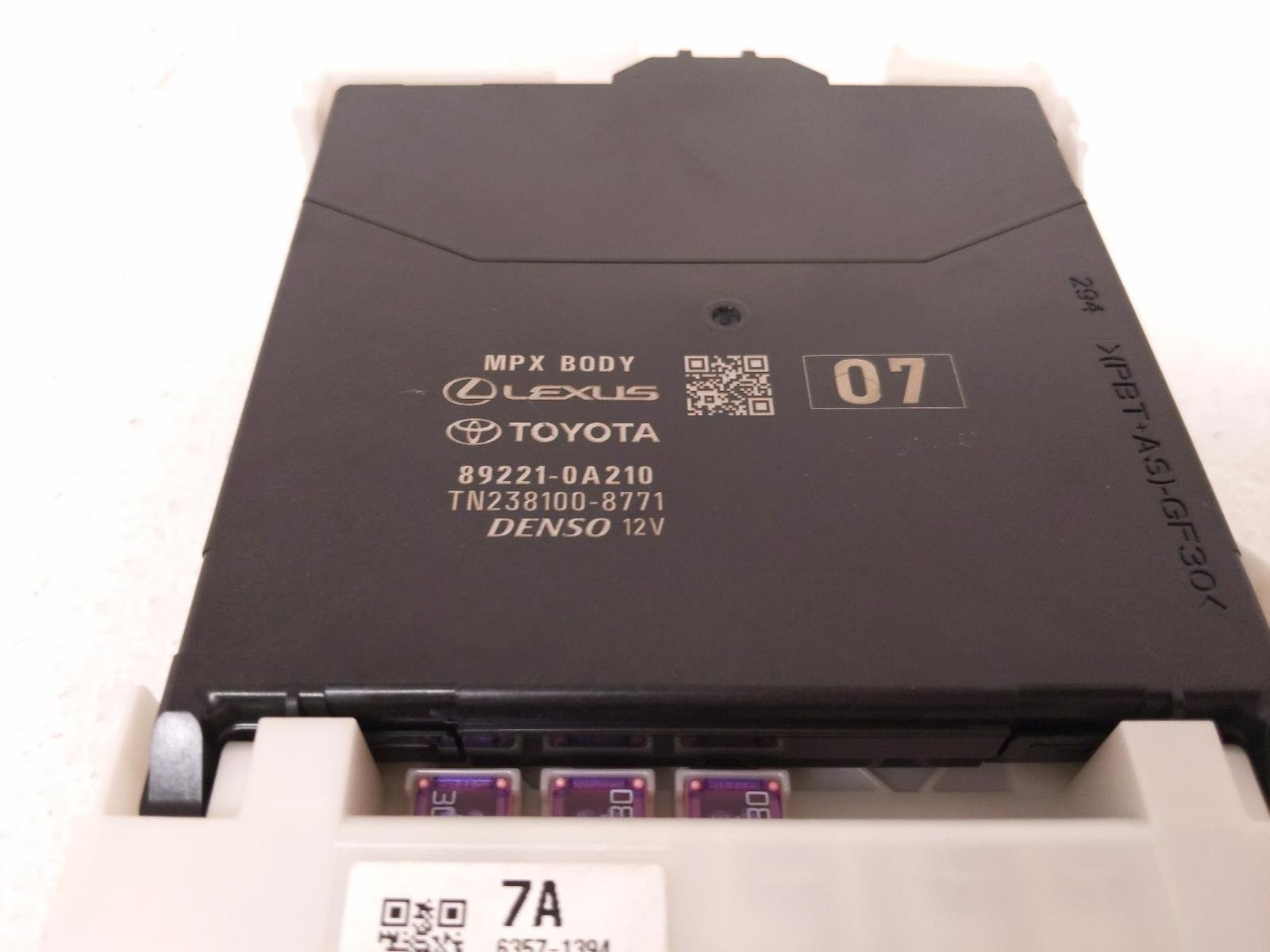 2022 Toyota Corolla Cross Multi Plex Network Computer Module Unit 89221-0A210