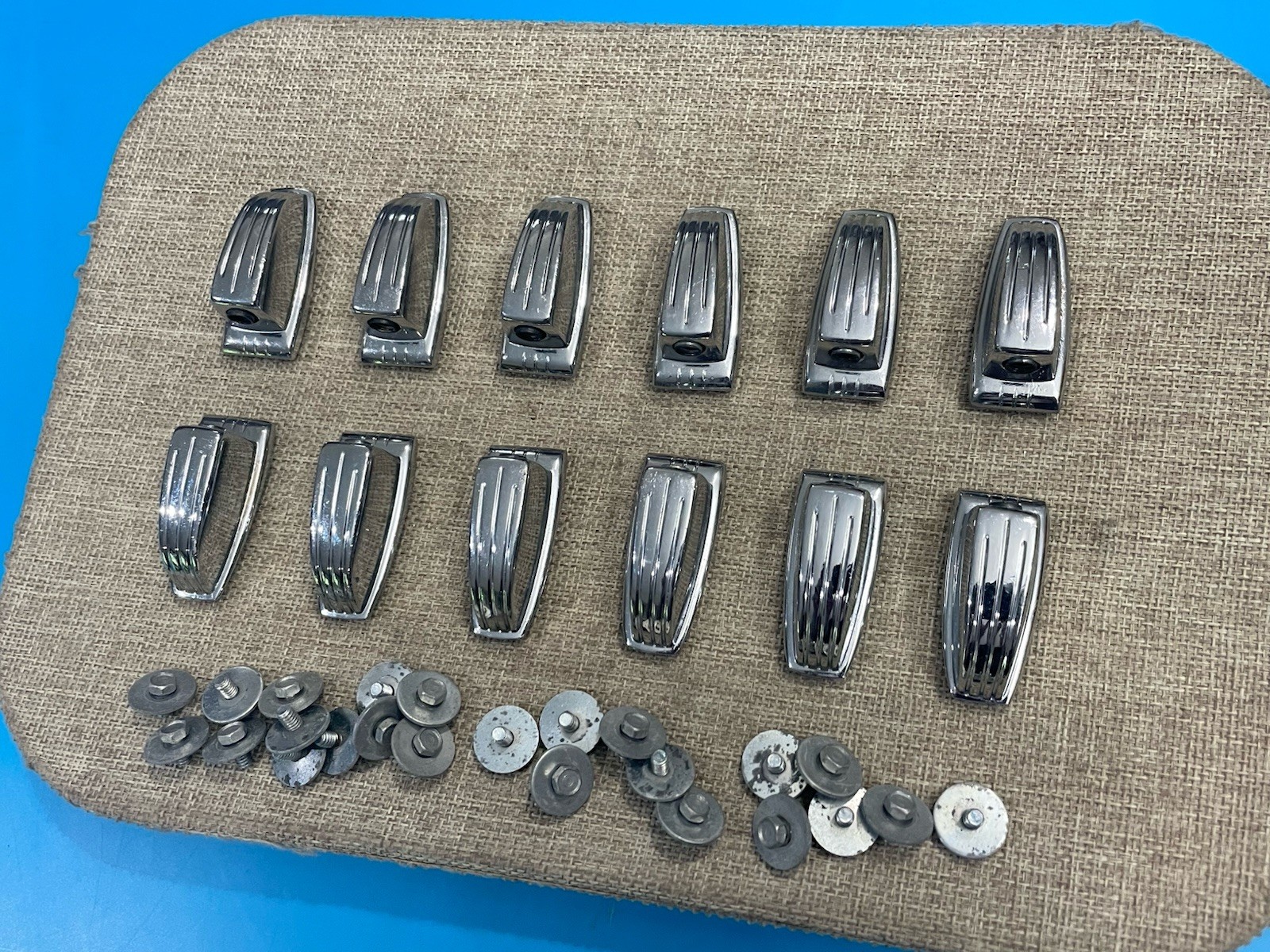 Ludwig 60s Tom Drum Lug Set Small Classic Lugs Set 12 Lugs & Shell Mount Screws