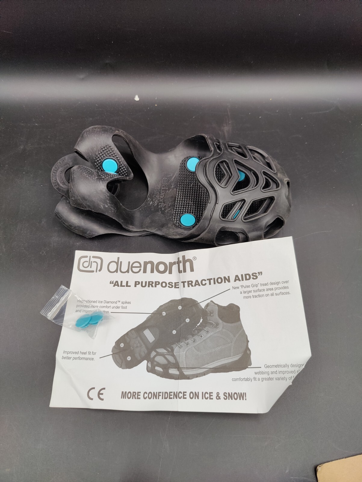 Duenorth Due North Ice & Snow All Purpose Traction Aids Size Medium. M 11