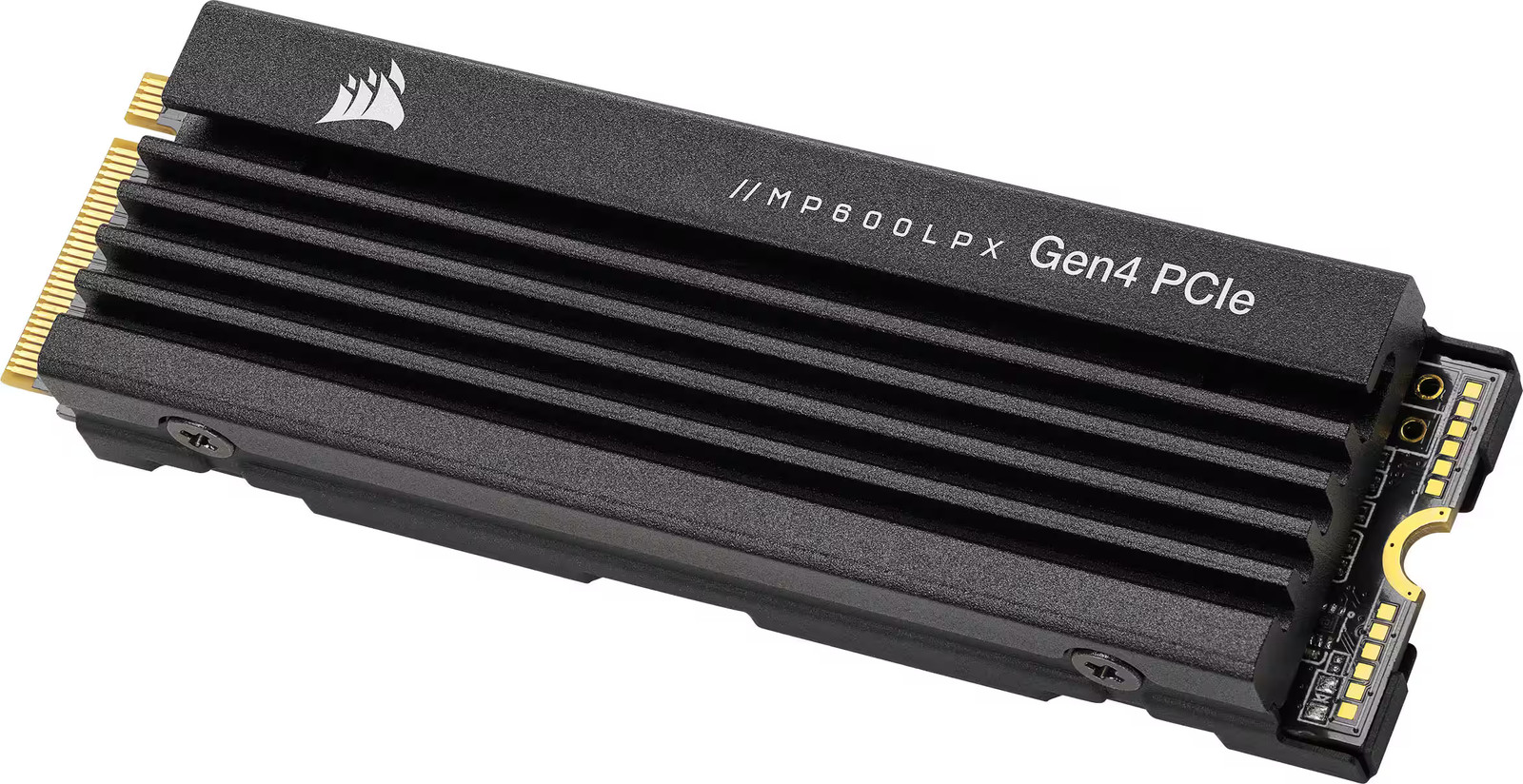 CORSAIR - MP600 PRO LPX 2TB Internal SSD PCIe Gen 4 x4 NVMe with Heatsink for...