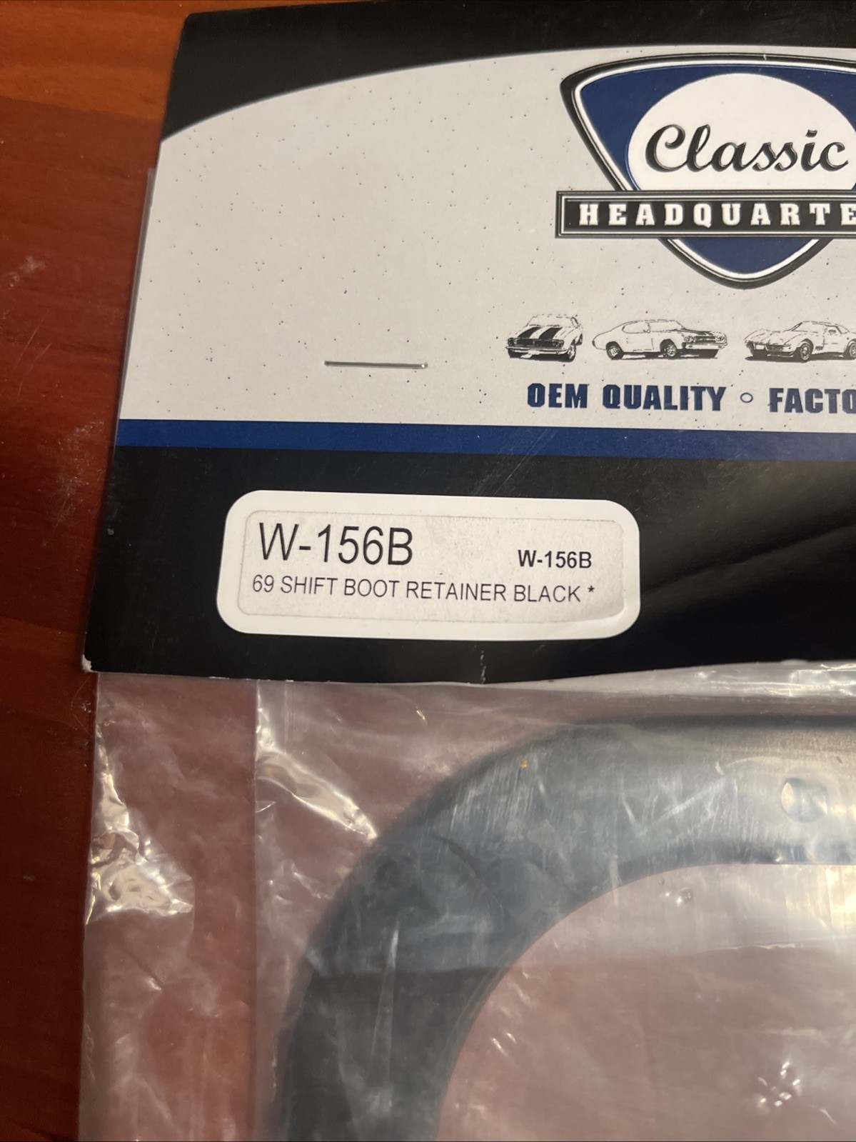 Lower Shift Boot Retaining Ring-Plate Part #W-156B Cross-referenced CP-25B New