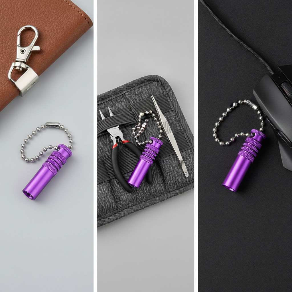 Metal Shaft Remover, Portable Repair Tool Keychain
