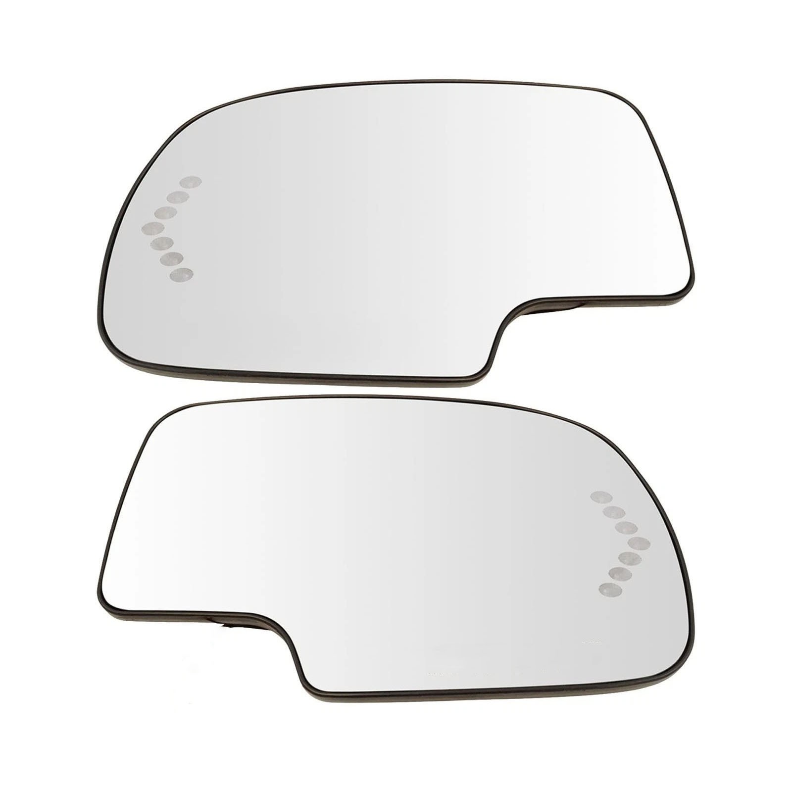 Right/Left Side Heated Turn Signal Mirror Glass For 03-07 Chevy GMC Truck Models