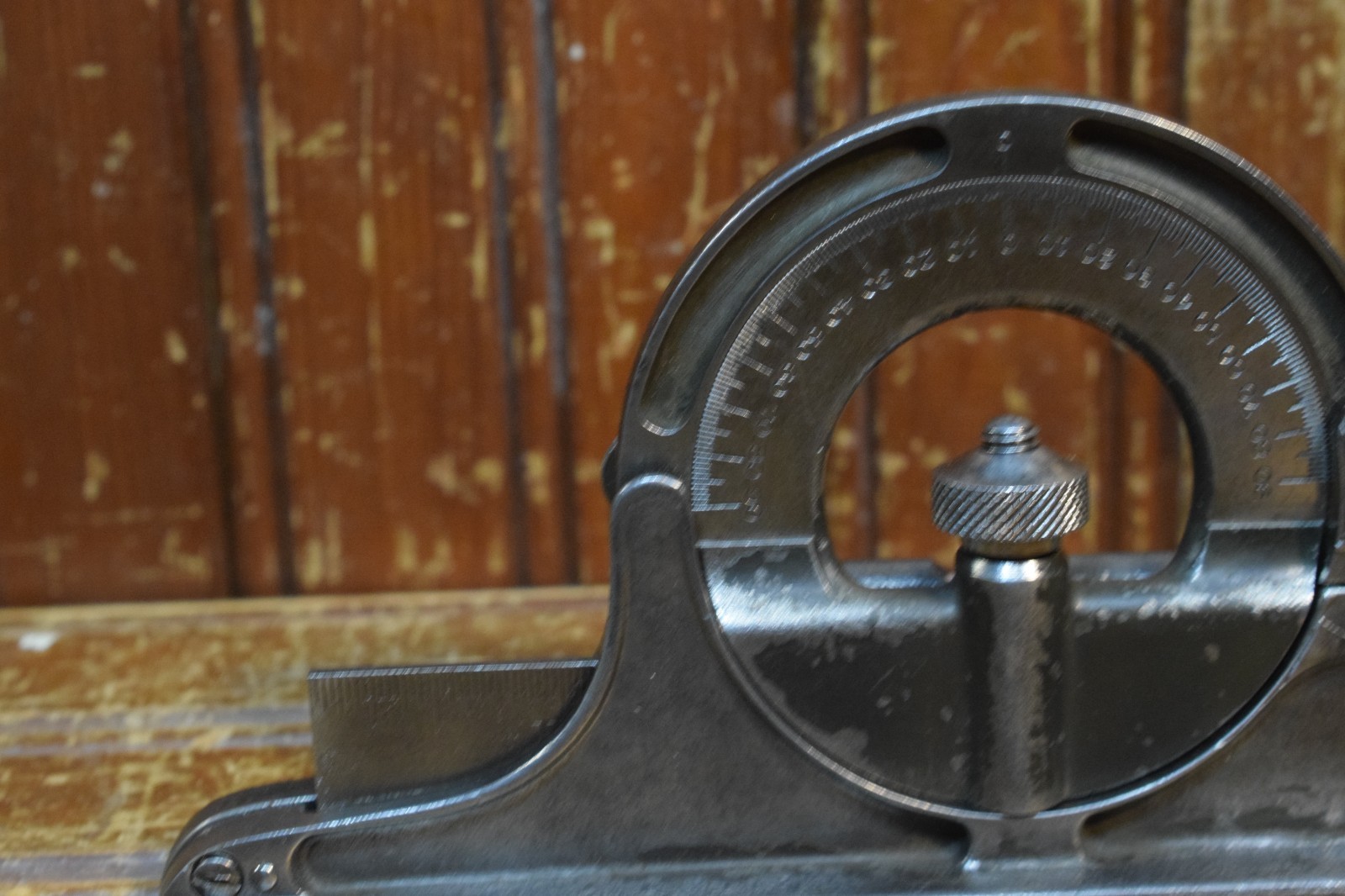 STARRETT PROTRACTOR HEAD REVERSABLE SQUARE LEVEL No. 4 HAND TOOL CLEANED REPAIR