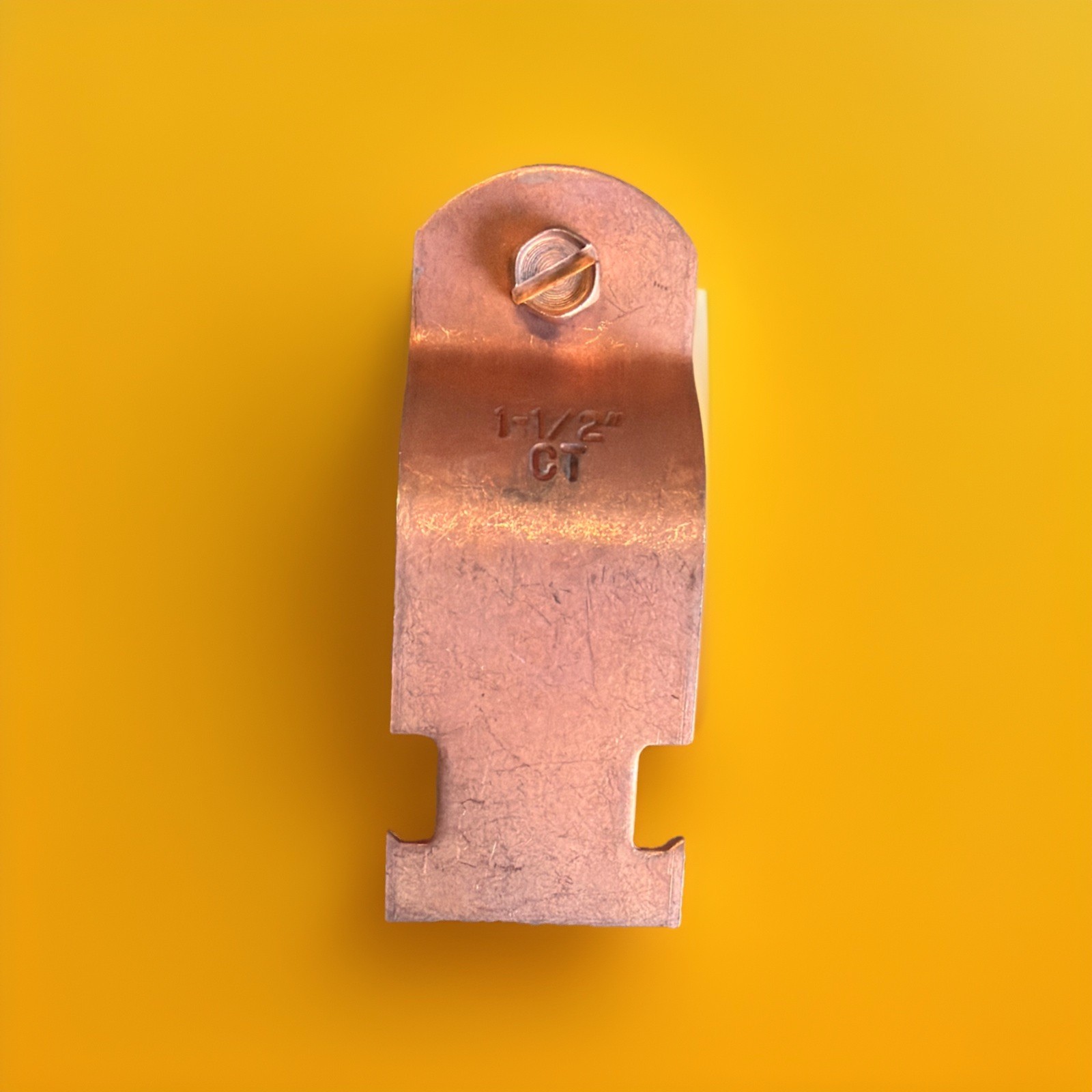 🔥1-1/2" Copper Strut Strap / Strut Clamp Pipe Hanger ~ 10 Units🔥