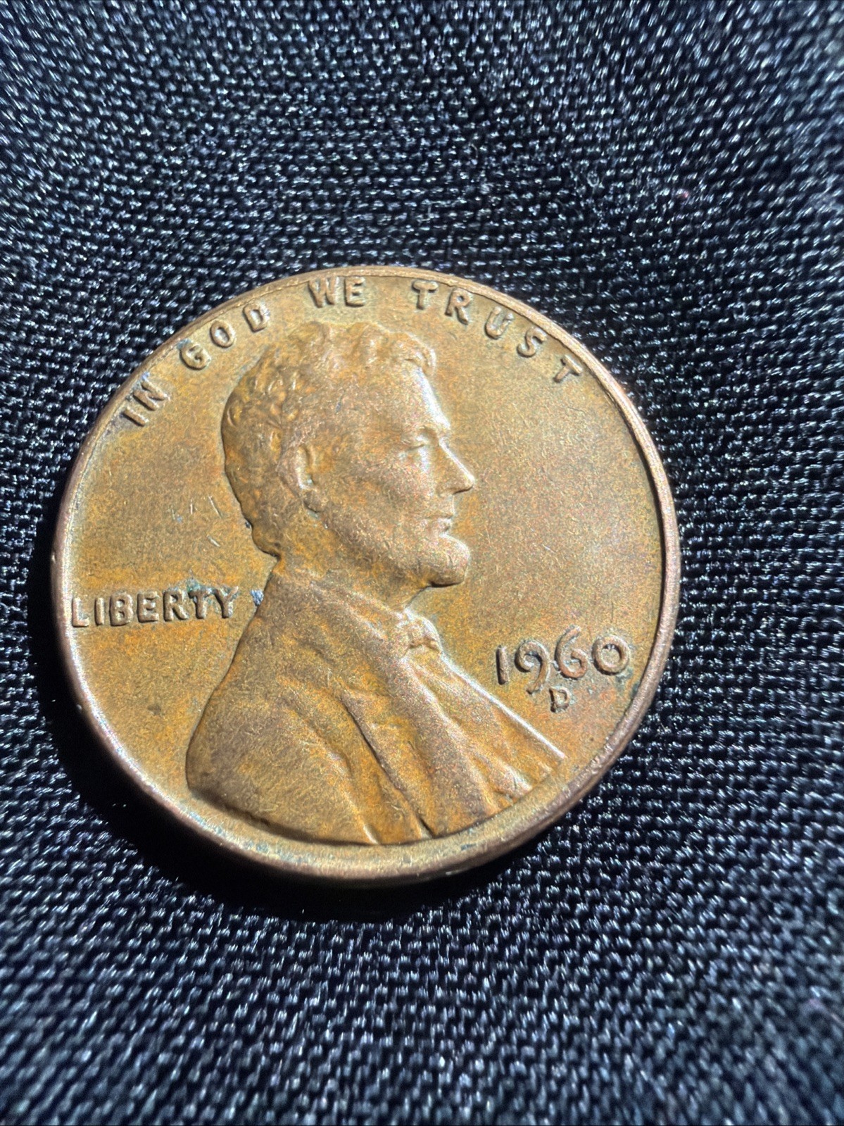 1960 D Lincoln Memorial Penny Big Date