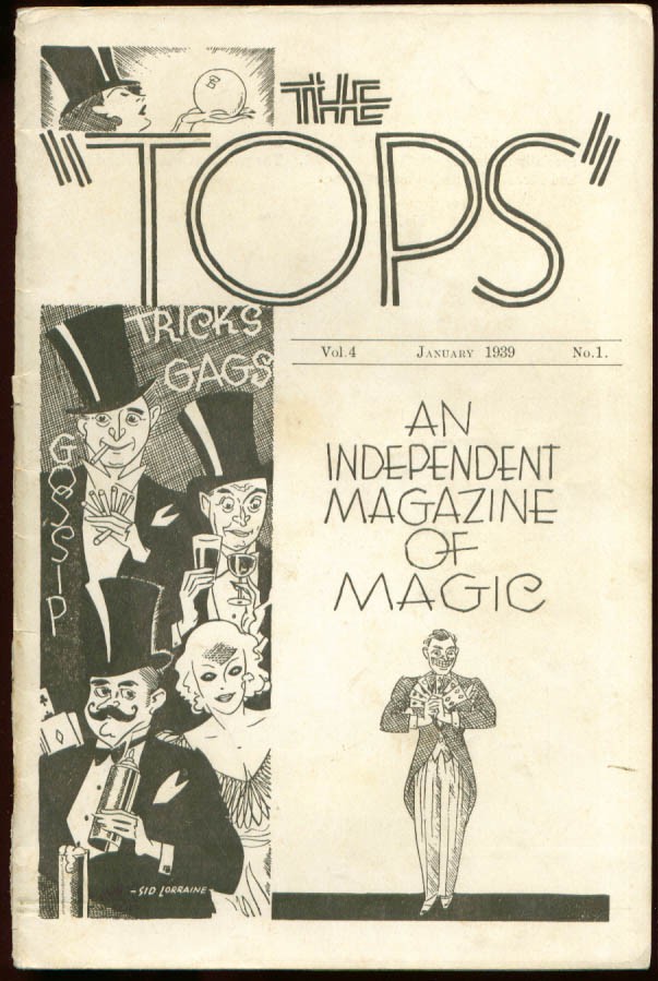 The TOPS Magic magazine 1/1939